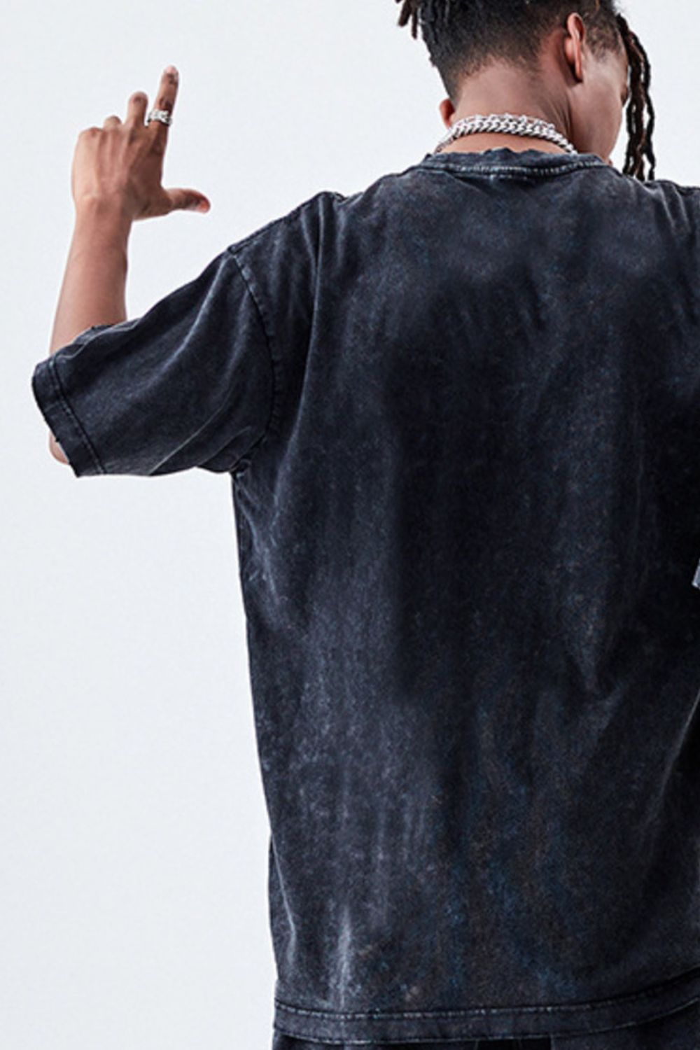 Men's Graphic Round Neck Short Sleeve T-Shirt