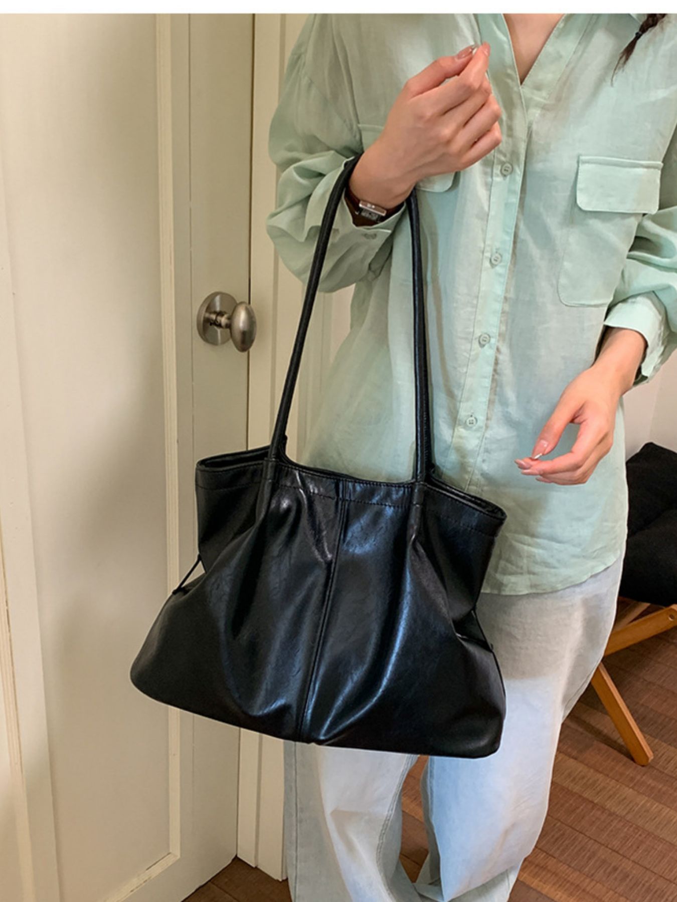 PU Leather Shoulder Bag 4