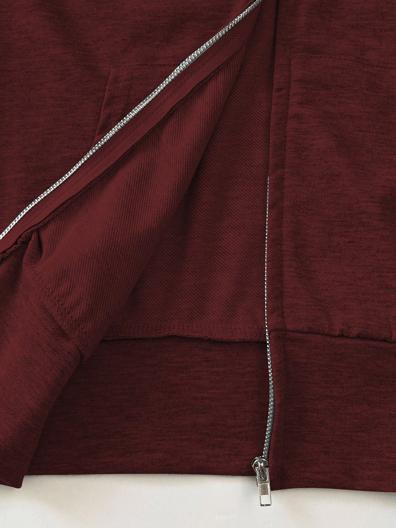 Zip Up Long Sleeve Hoodie 4