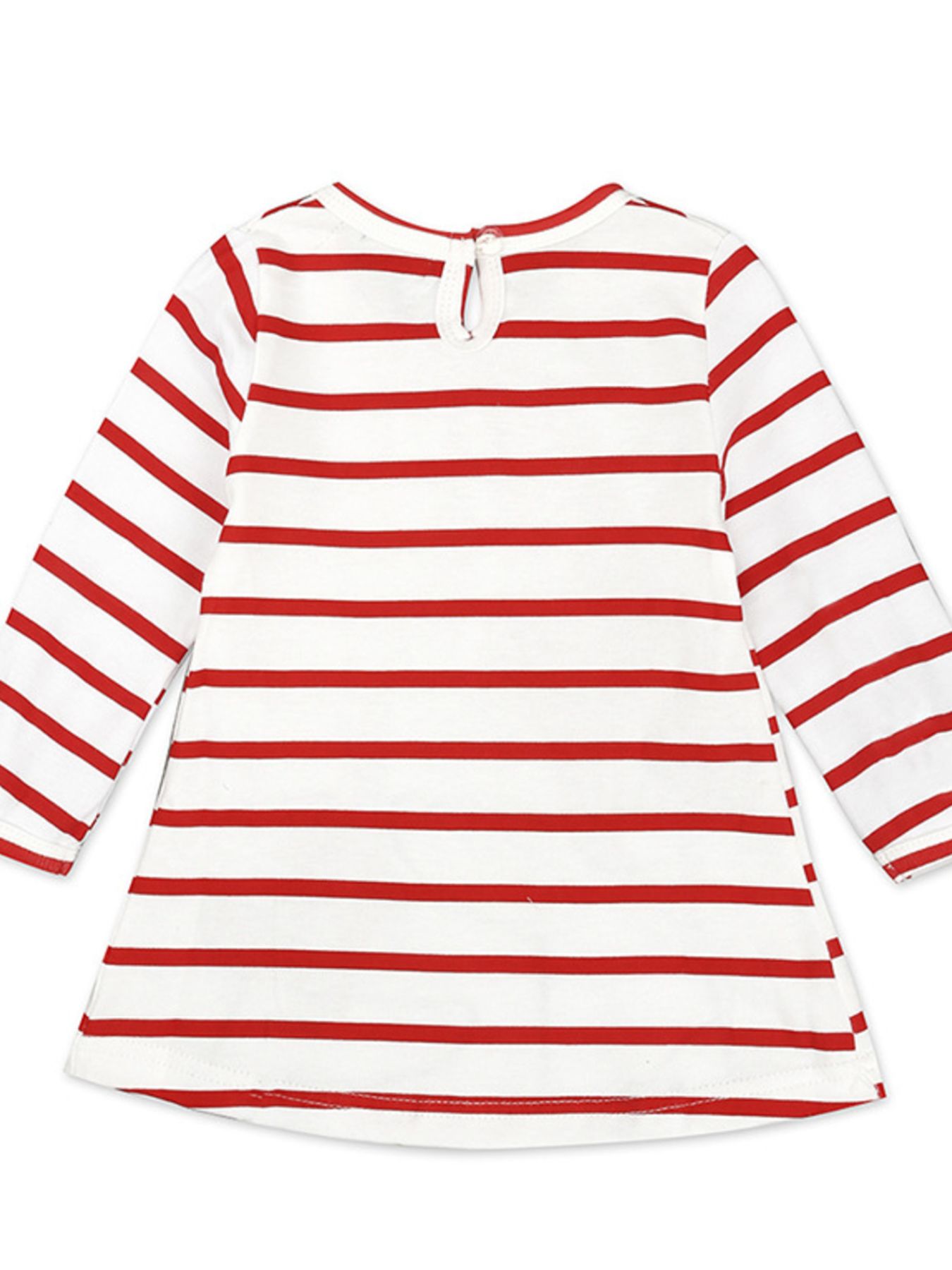 Children's Striped Long Sleeve Dress