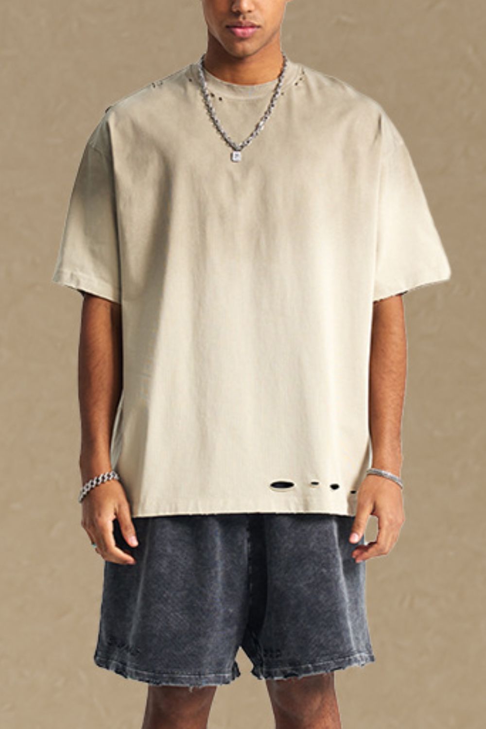 Men's Round Neck Half Sleeve T-Shirt