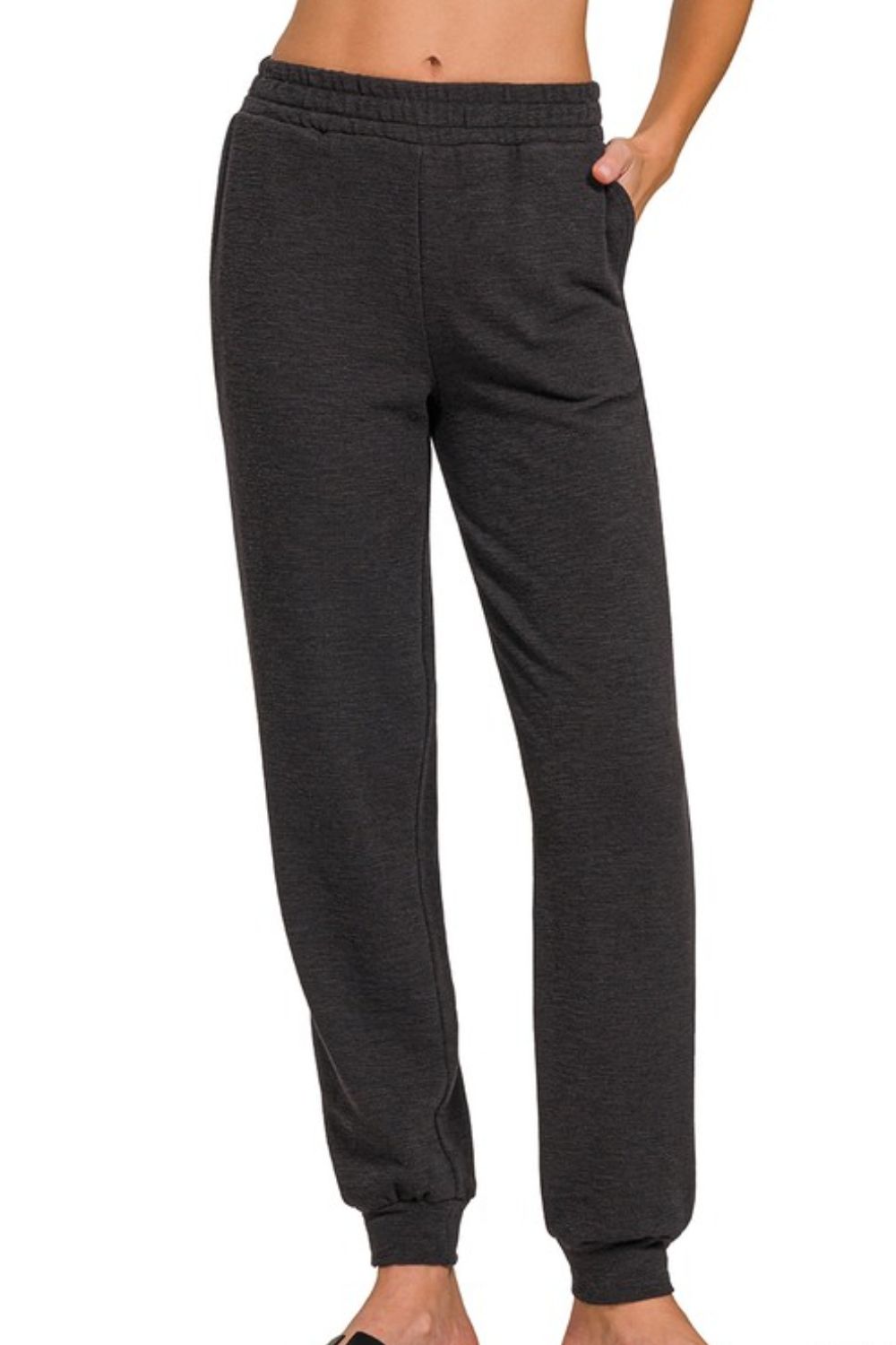 Cotton Slub Jogger Pants