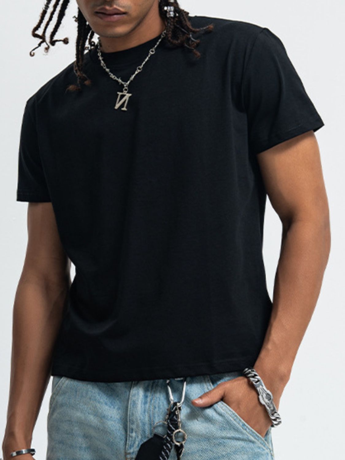 Men's Round Neck Short Sleeve T-Shirt