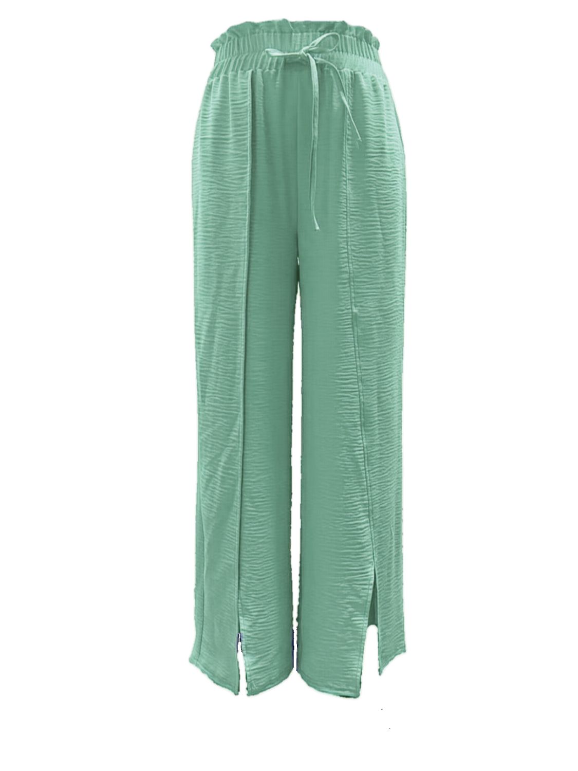 Slit Wide Leg Pants