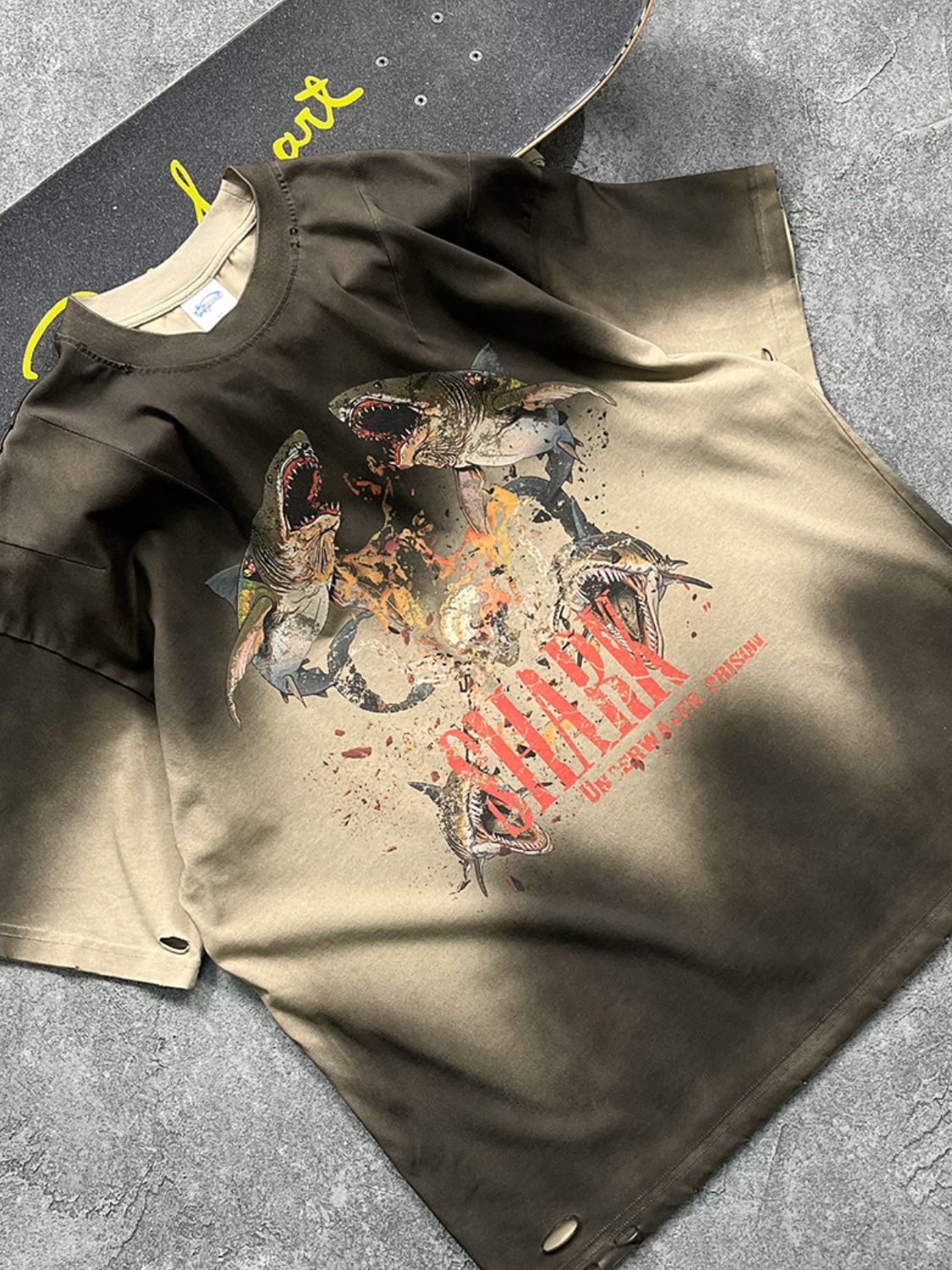 Men's Graphic Round Neck Half Sleeve T-Shirt