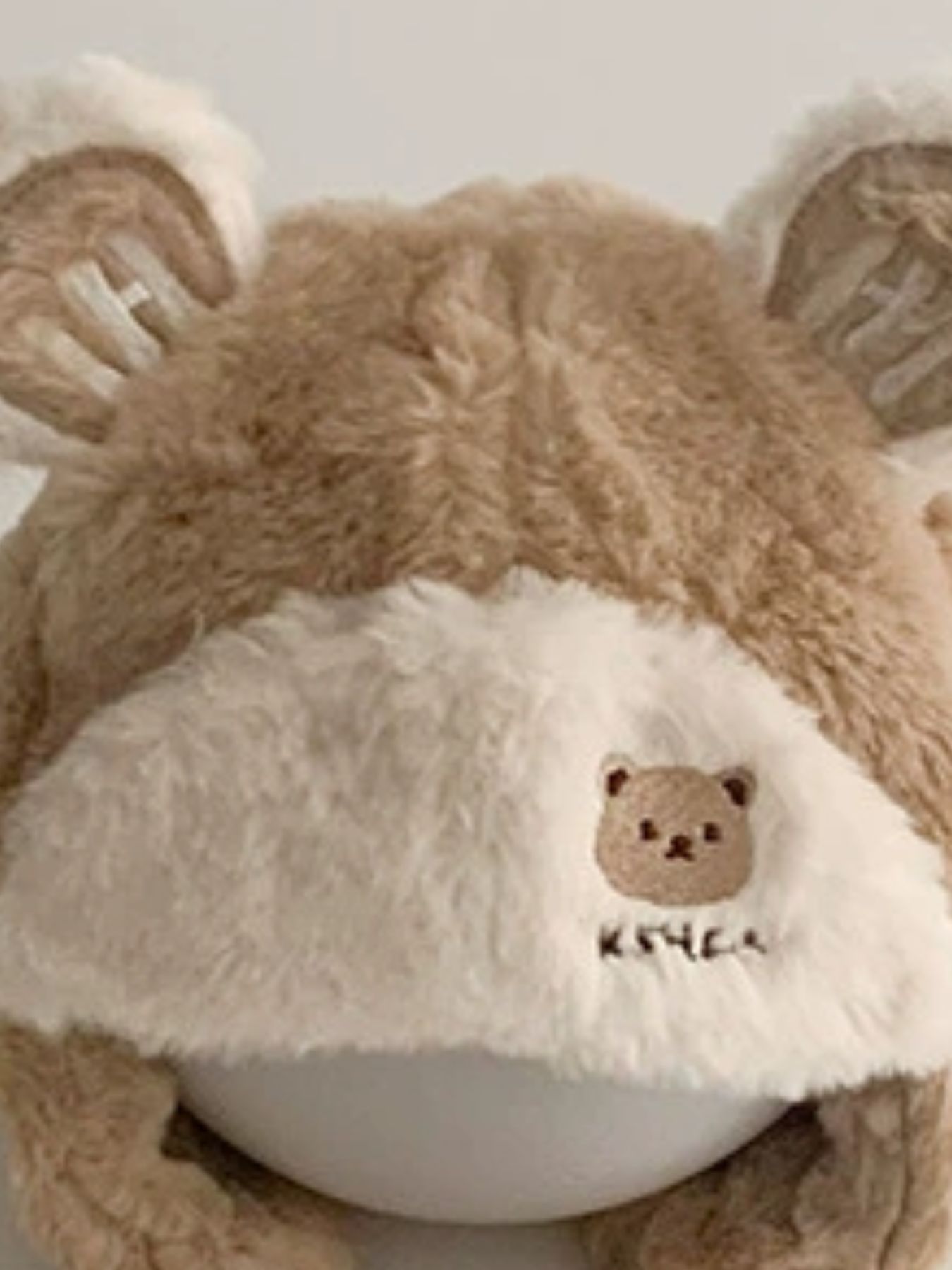 Children's Bear Ear Fluffy Hat