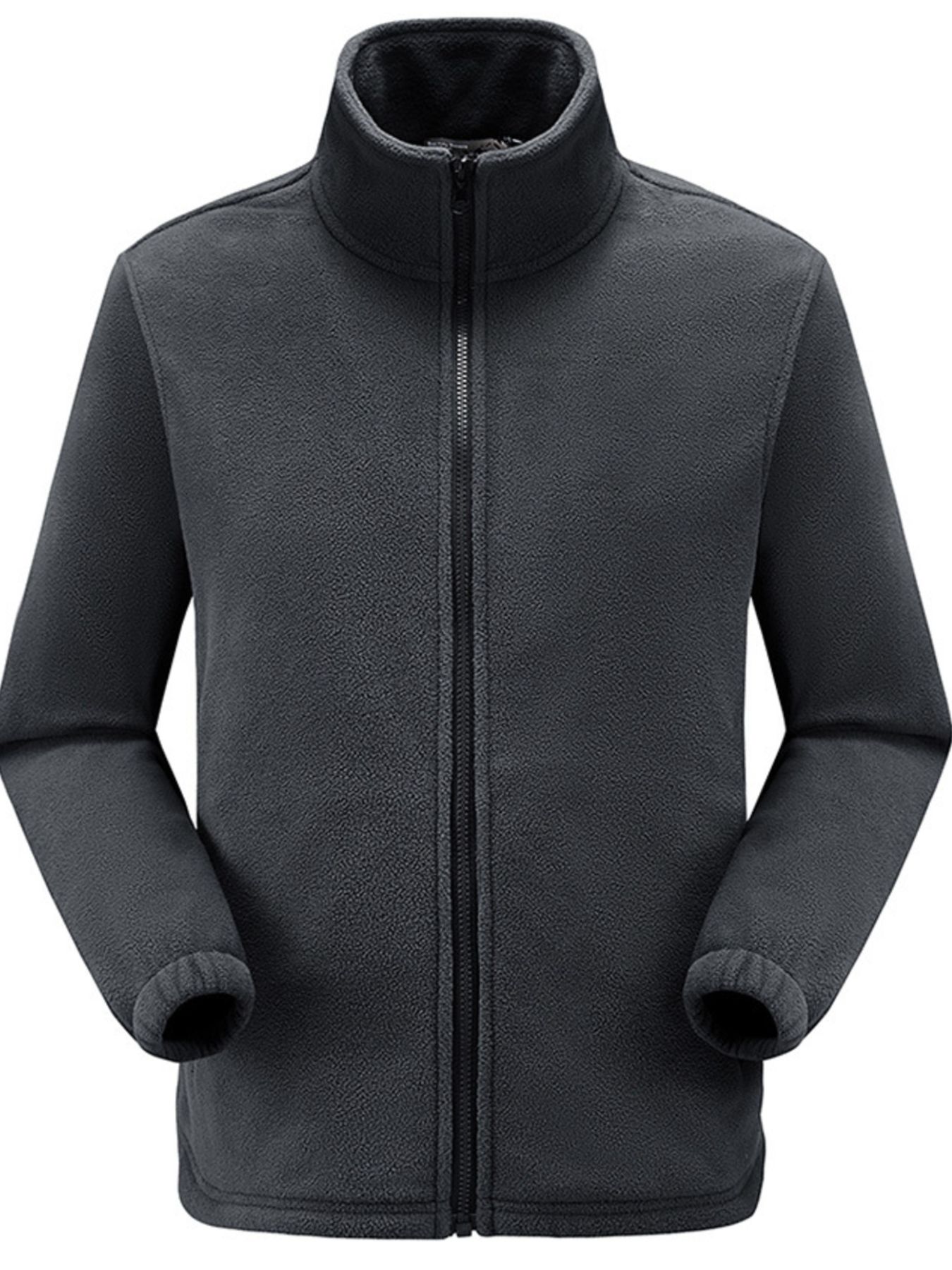 Men's Plus Size Zip Up Hooded Jacket