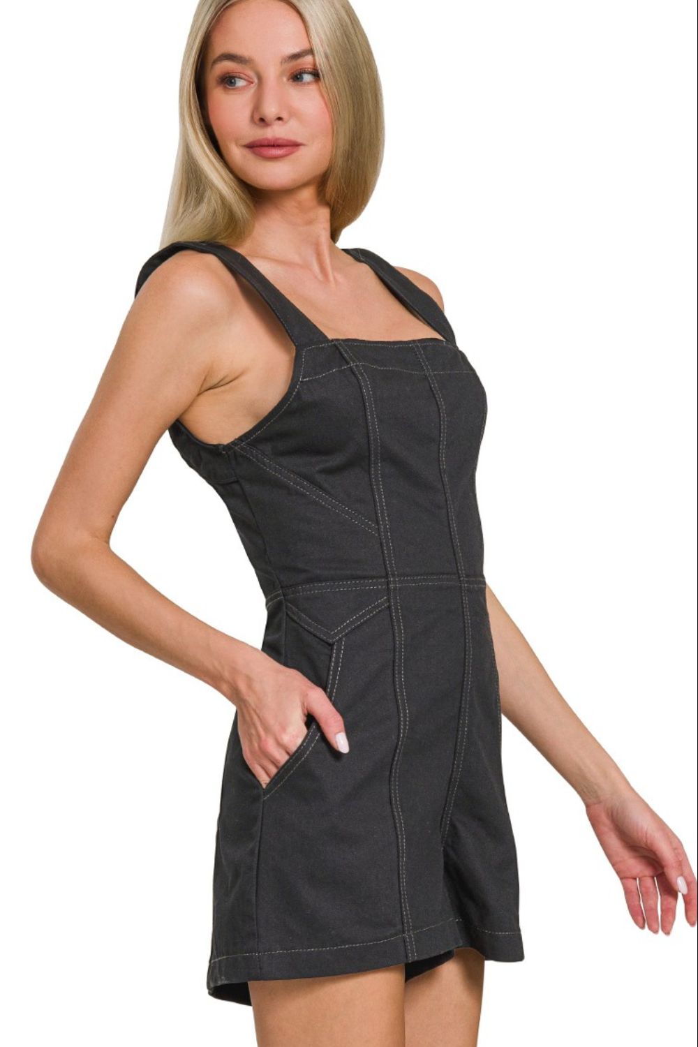 Tie Back Romper