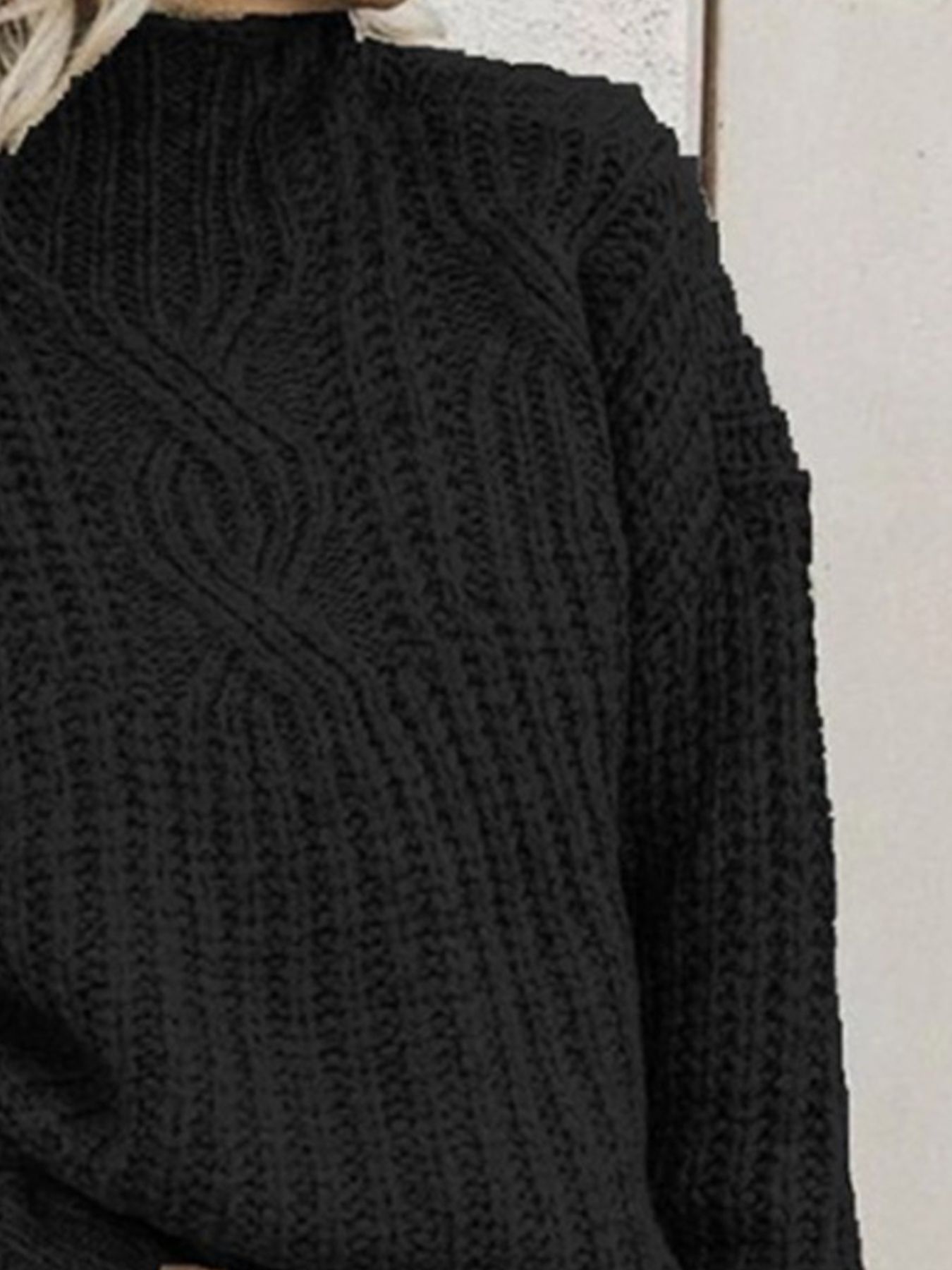 Turtleneck Long Sleeve Sweater