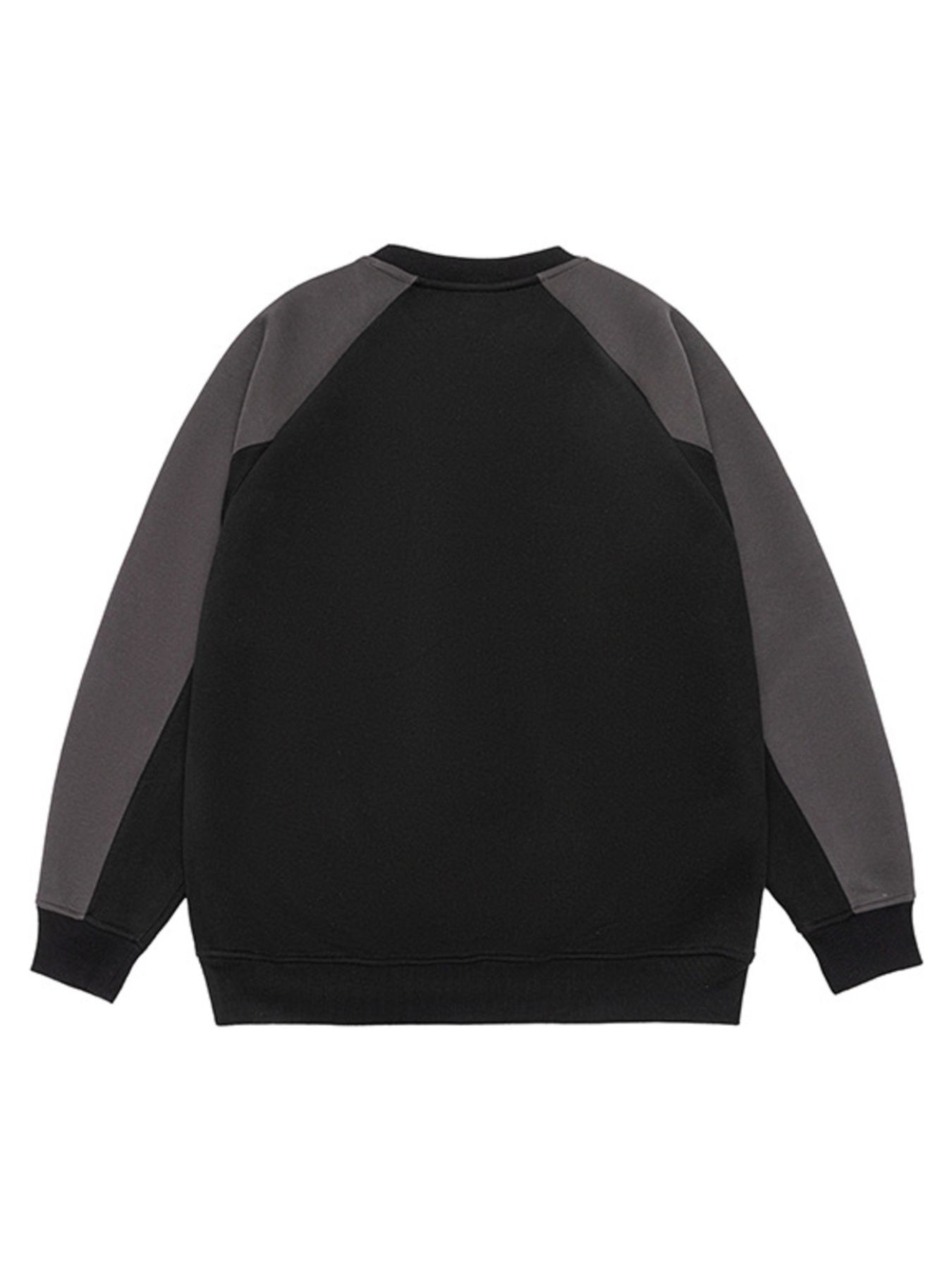 Men's Plus Size Raglan Sleeve Casual Sweatshirt