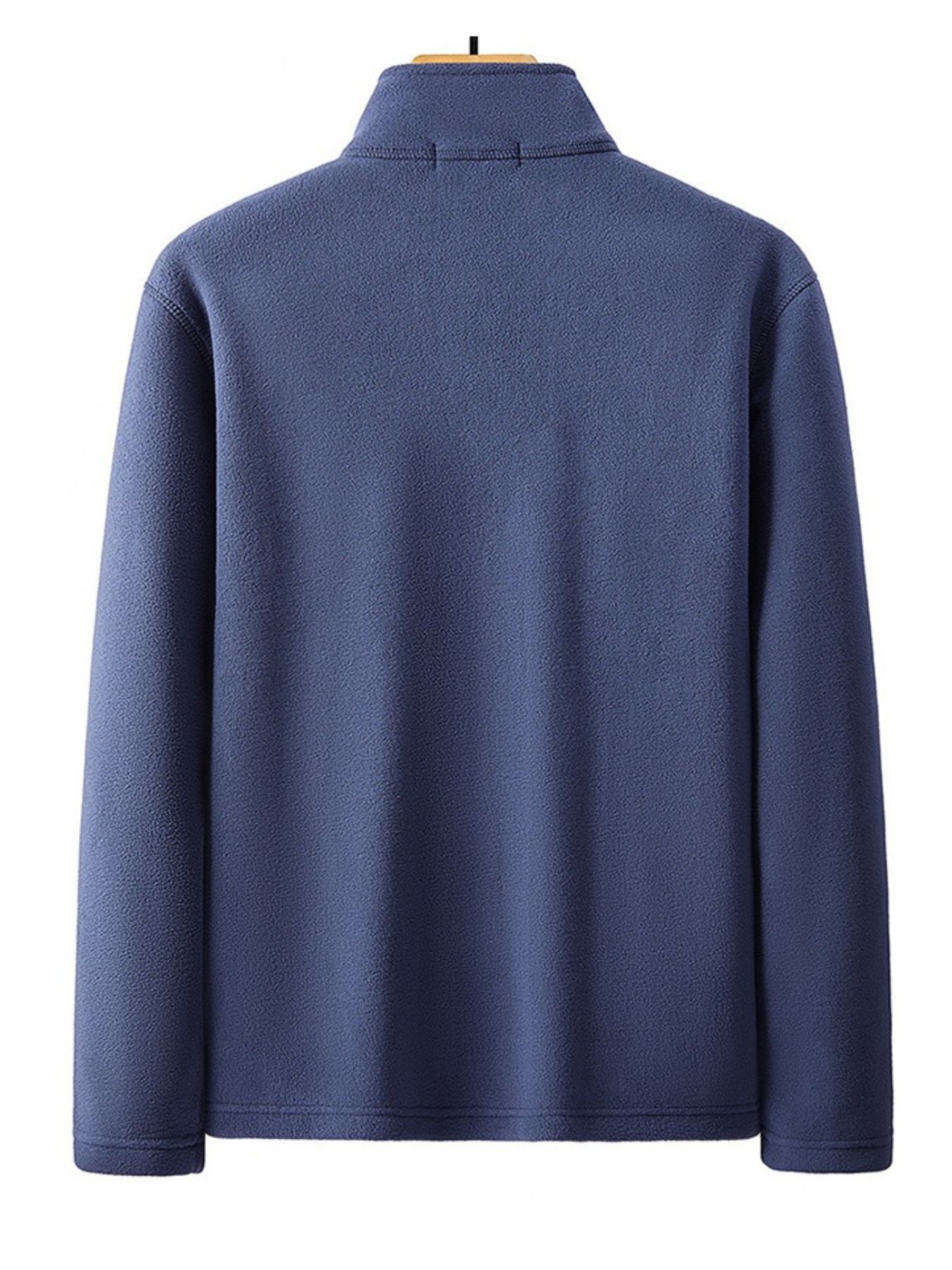 Men's Casual Quarter Zip Fleece Sweatshirt