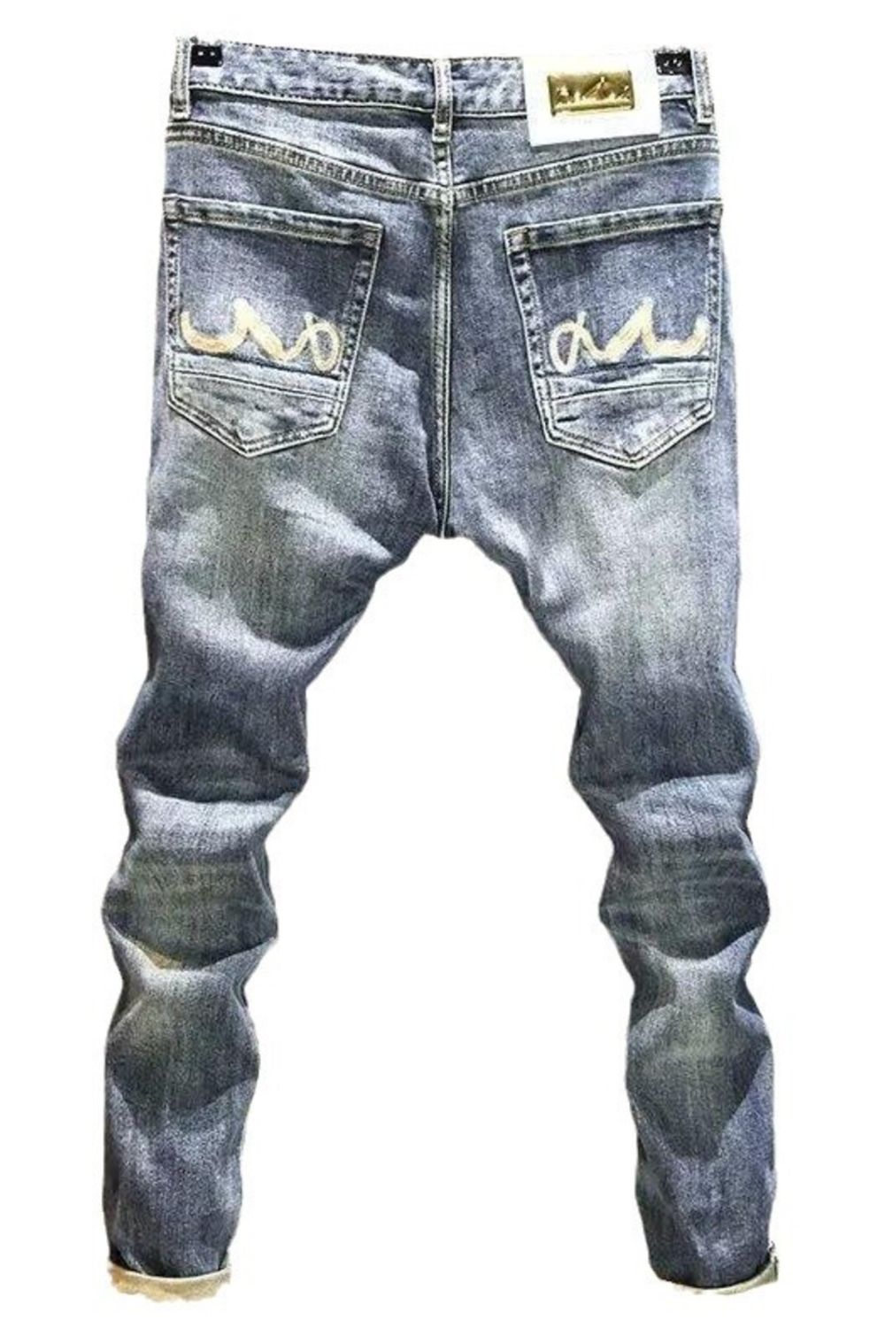 Men's Skinny Jeans with Pockets