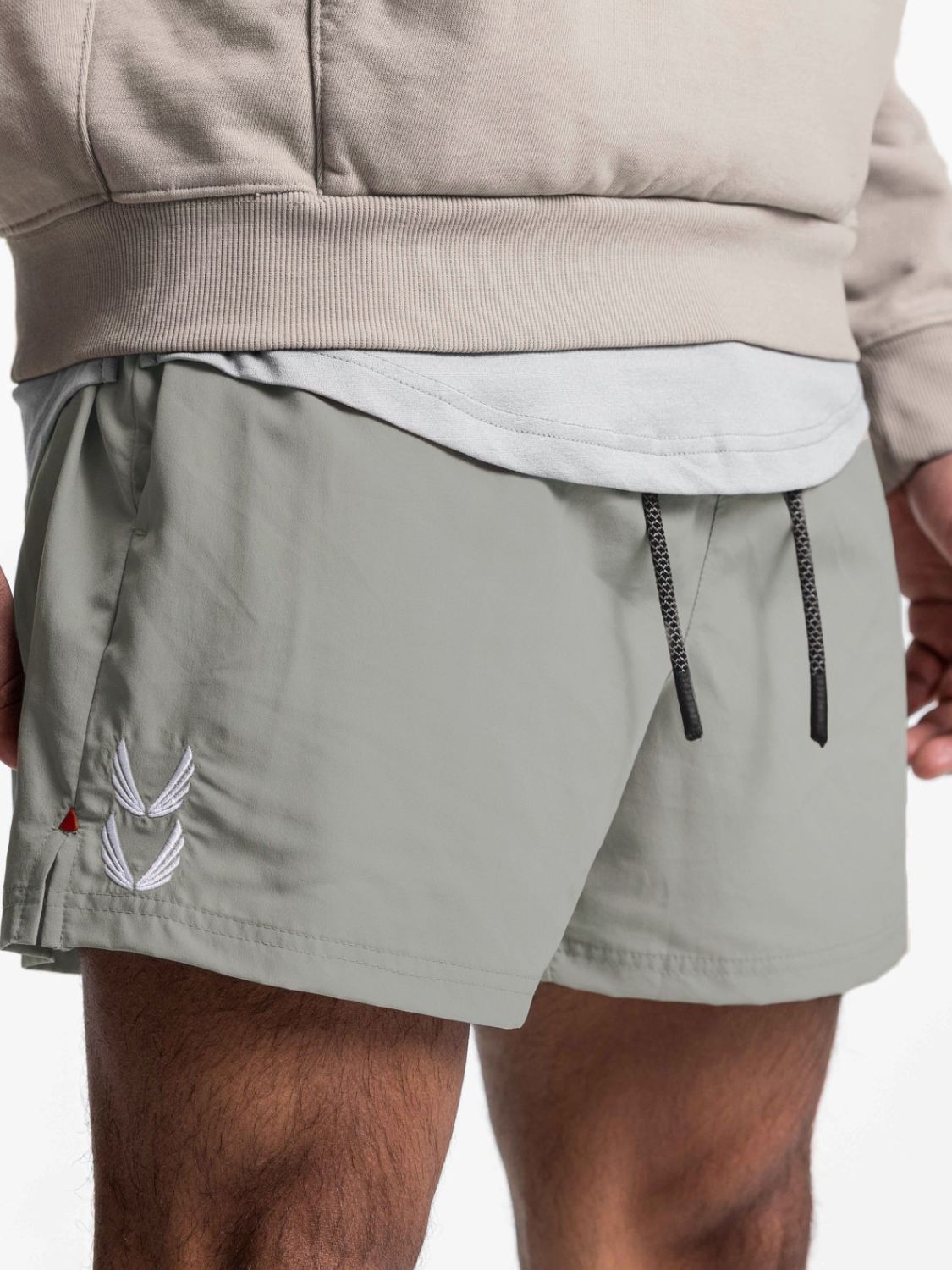 Men's Plus Size Drawstring Active Shorts
