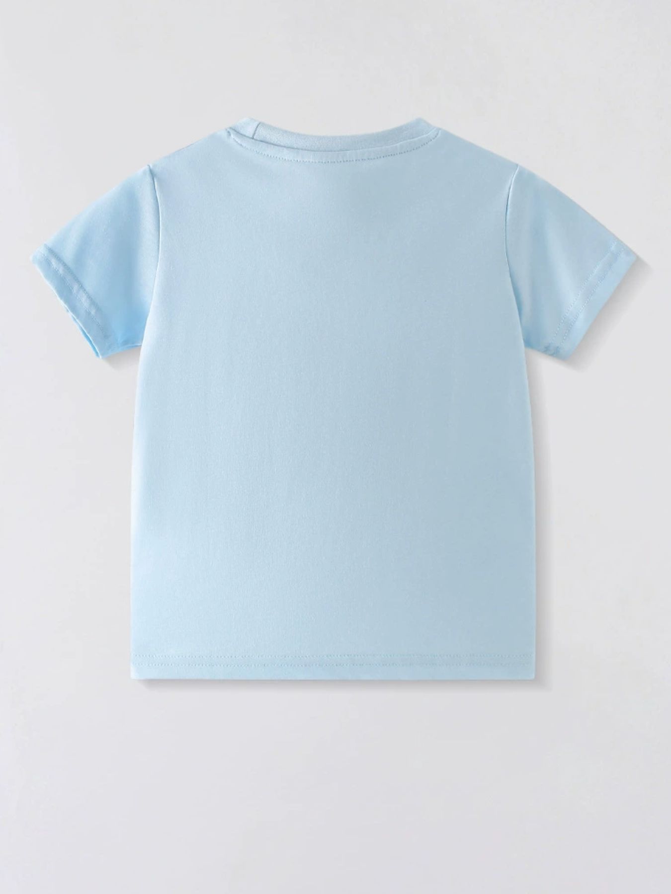 Children's Whale Boat Graphic Short Sleeve T-Shirt