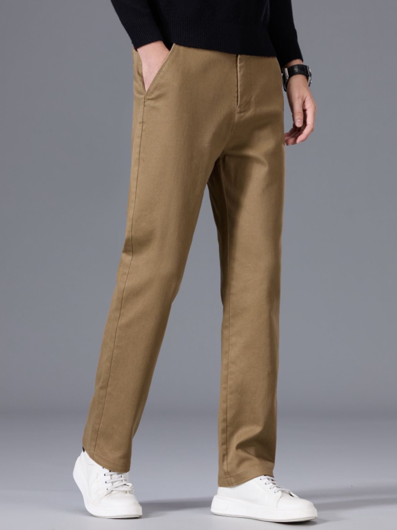 Men's Classic Straight-Leg Pants