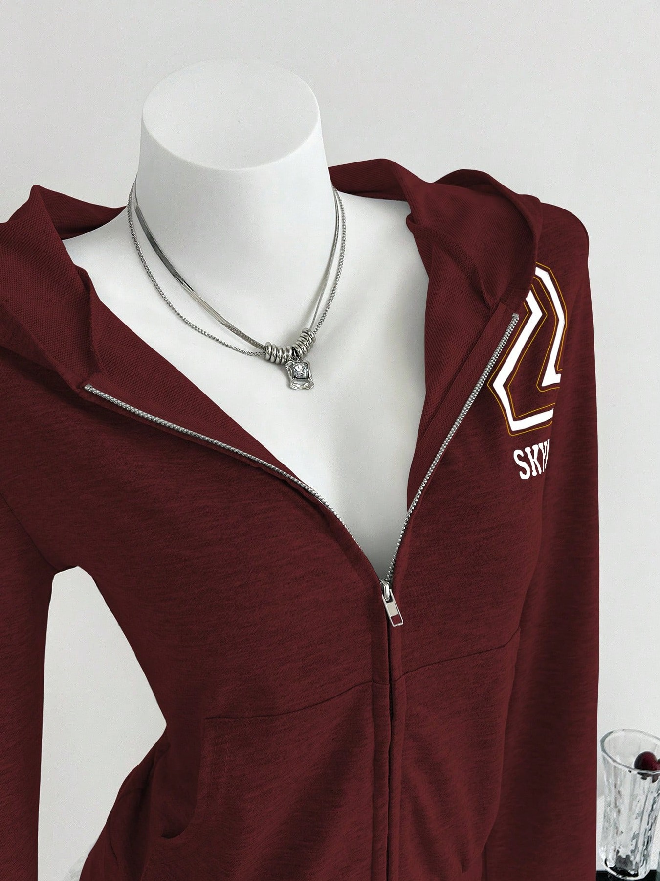 Zip Up Long Sleeve Hoodie 2