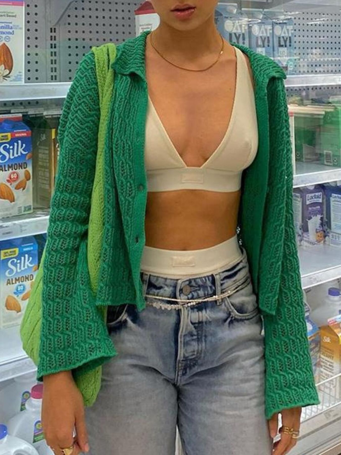 Knit Button-Down Cardigan