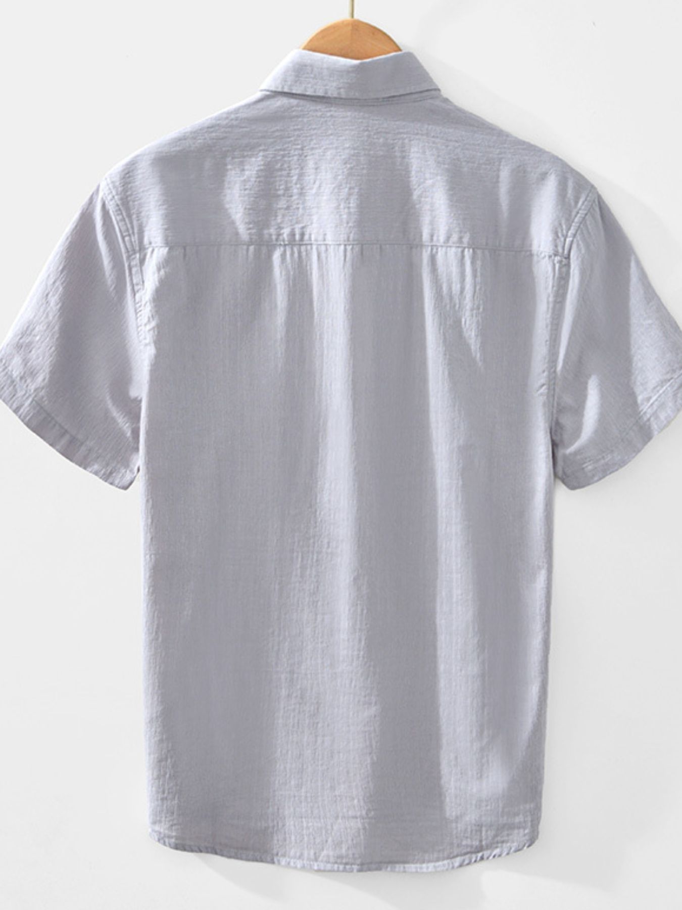 Men's Button Up Short Sleeve Shirt