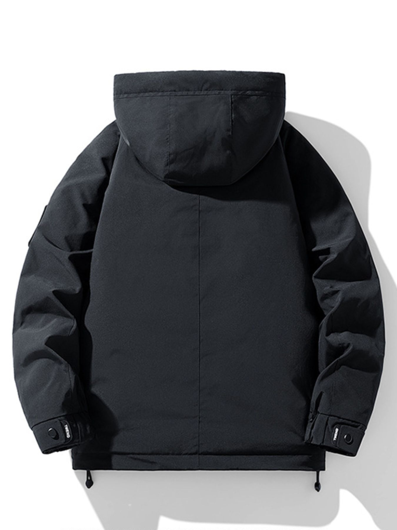 Men's Plus Size Hooded Winter Padded Jacket