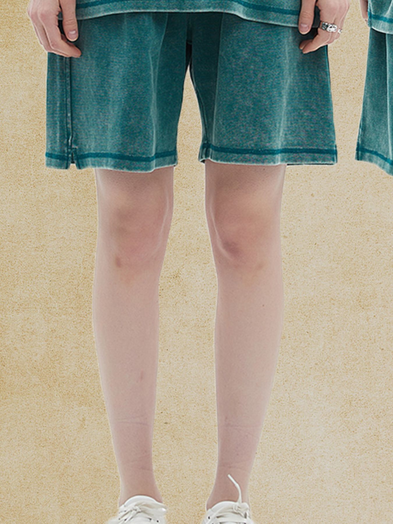 Men's Elastic Waist Shorts