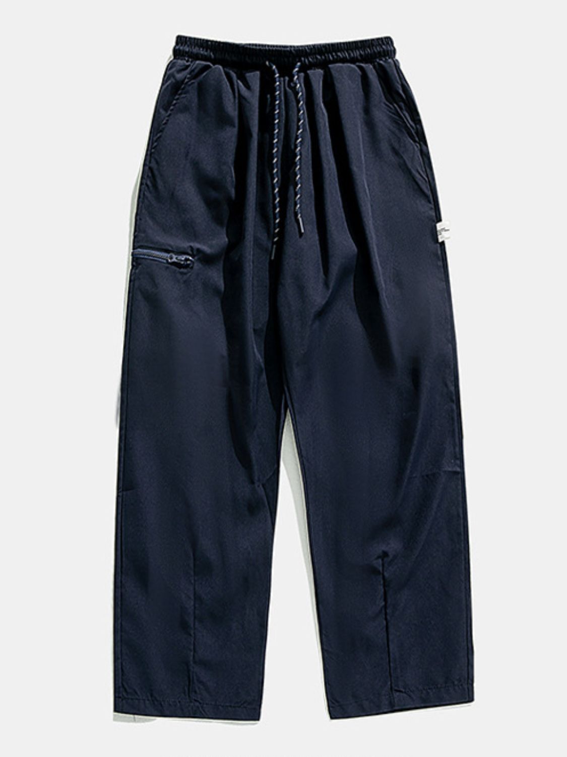 Men's Plus Size Drawstring Pants with Pockets