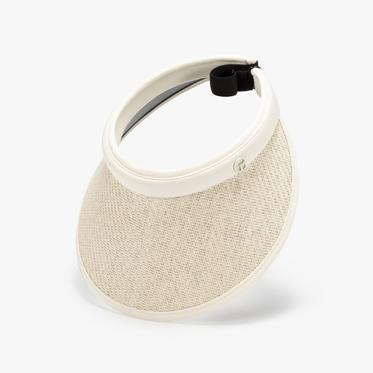 Solid Adjustable Weave Visor 1