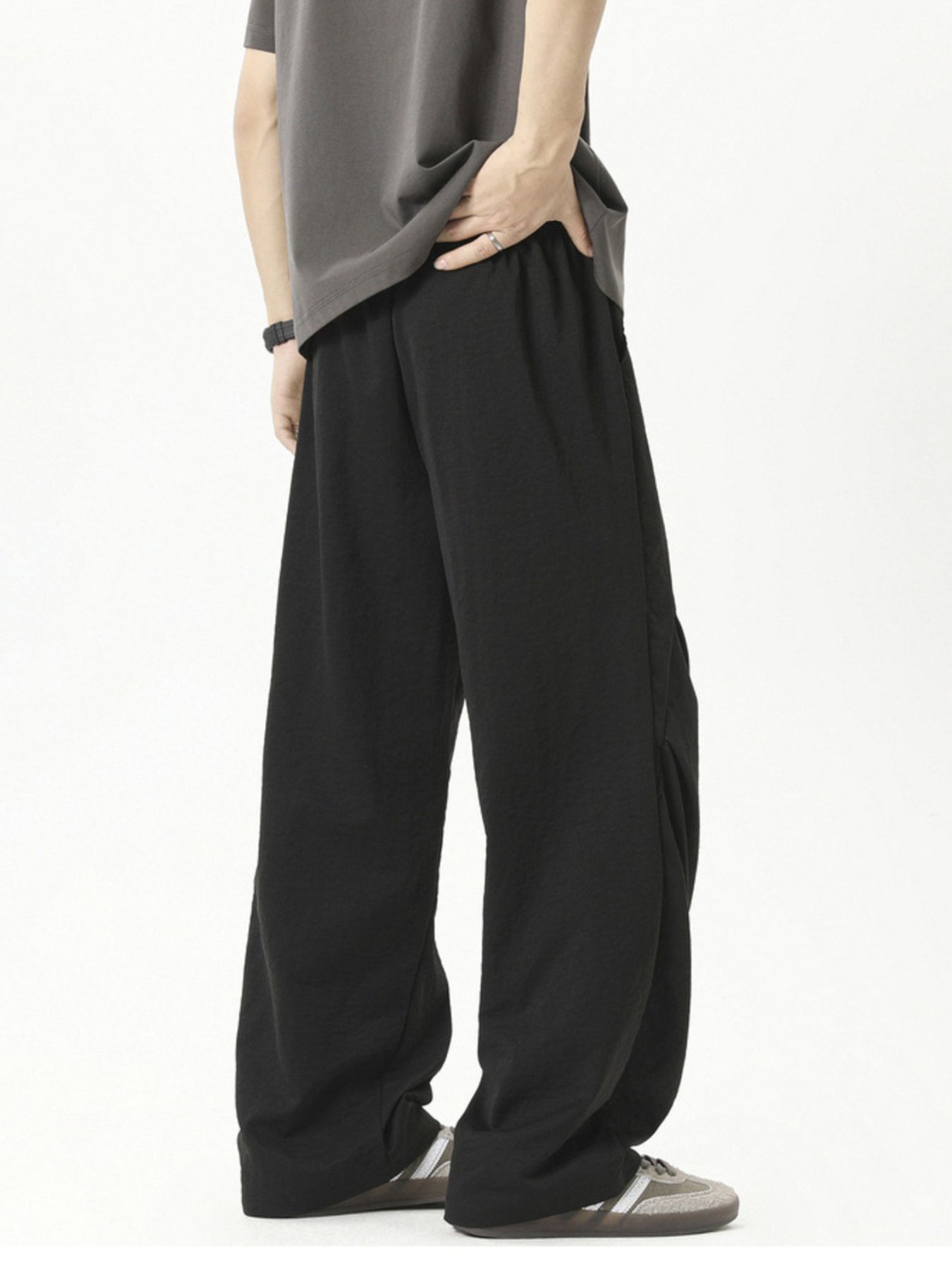 Men's Plus Size Loose Fit Drawstring Pants