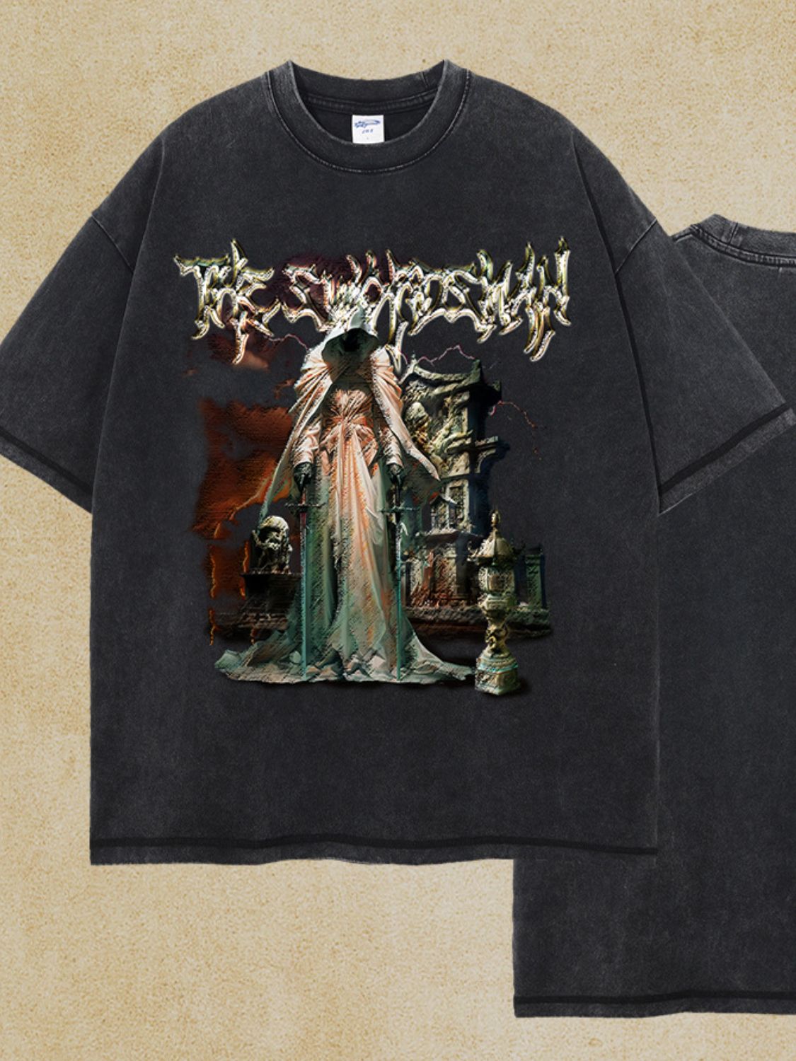 Men's Graphic Round Neck Half Sleeve T-Shirt