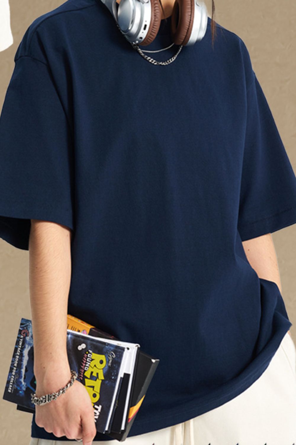 Men's Round Neck Half Sleeve T-Shirt