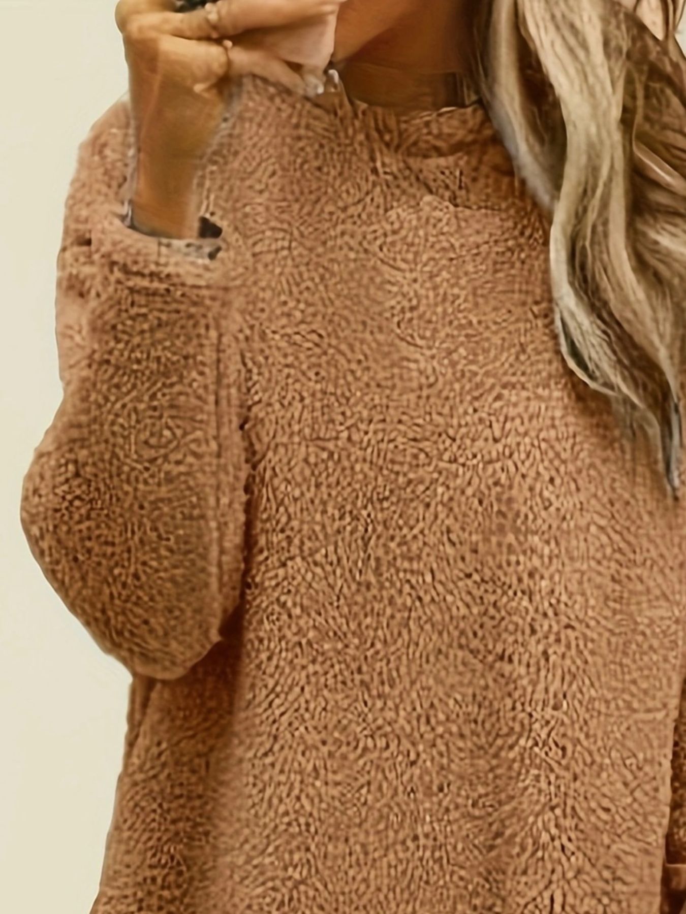 Fleece Long Sleeve Sweatshirt