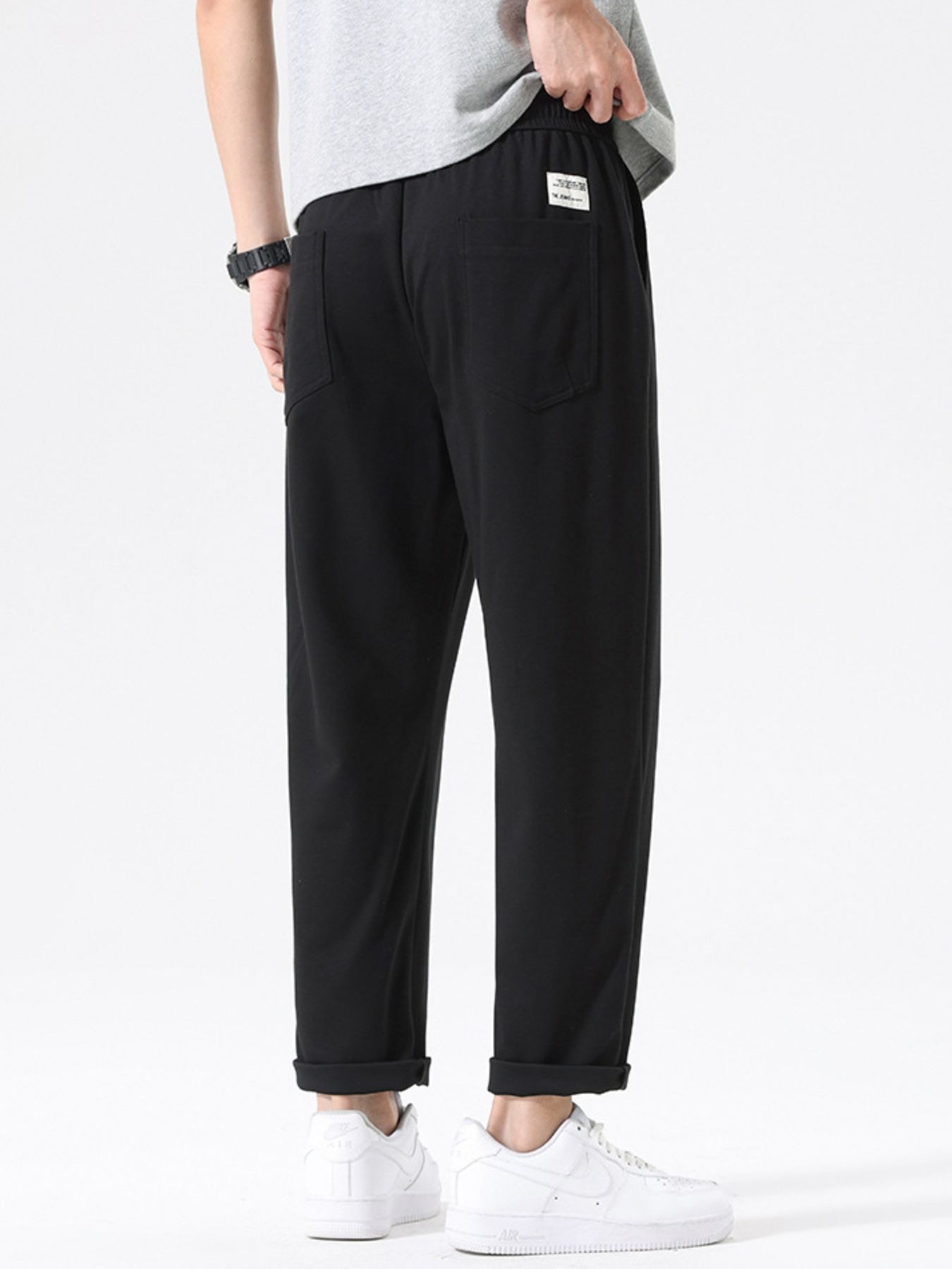 Men's Plus Size Casual Drawstring Pants