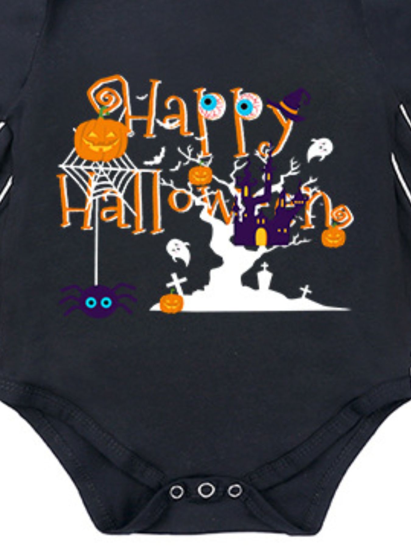 Children's Halloween Bat Bodysuit & Hat Costume Set
