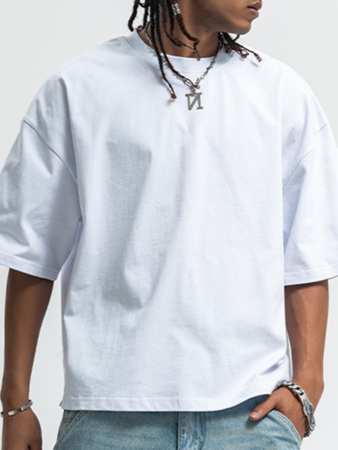 Men's Round Neck Half Sleeve T-Shirt