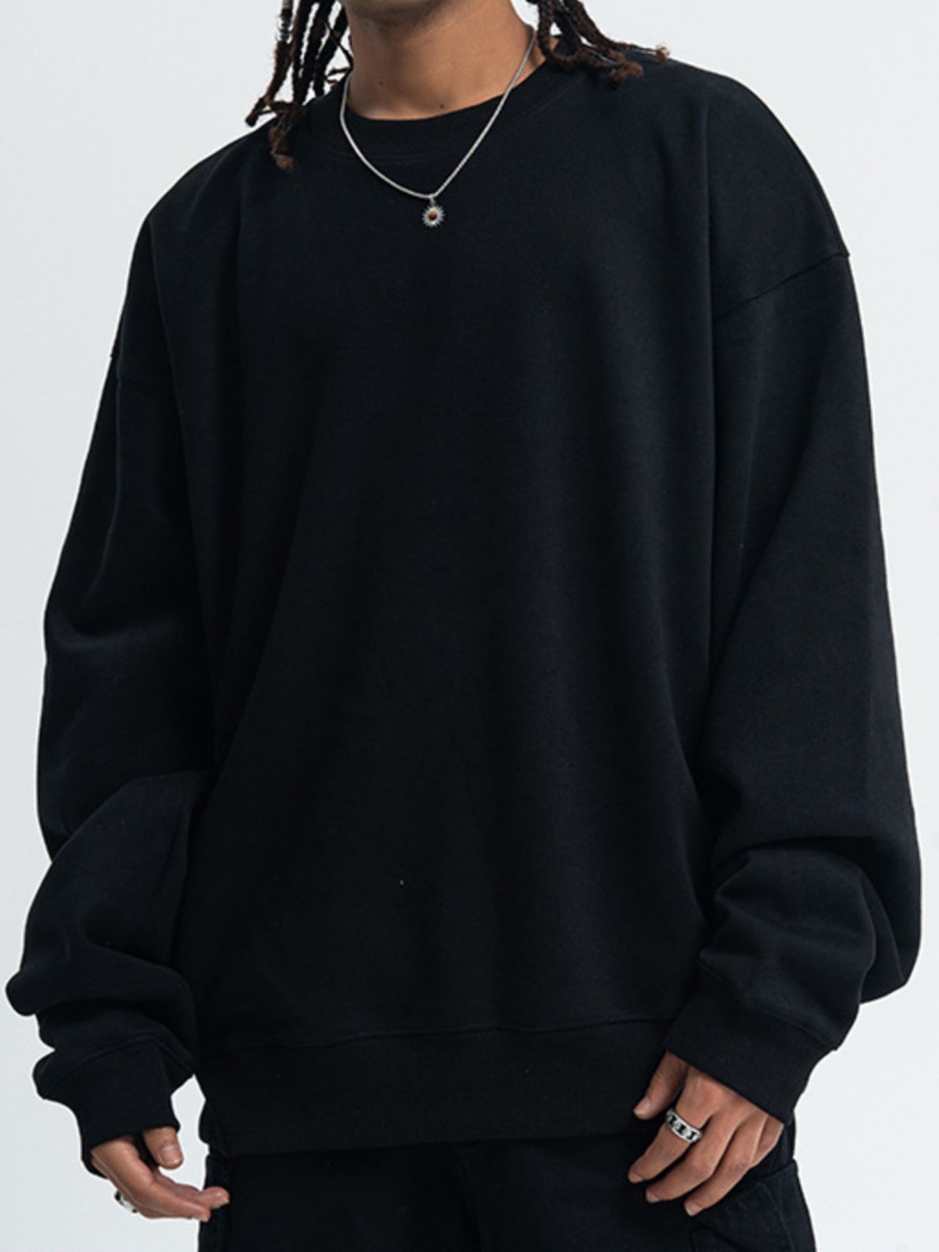 Men's Round Neck Long Sleeve Sweatshirt
