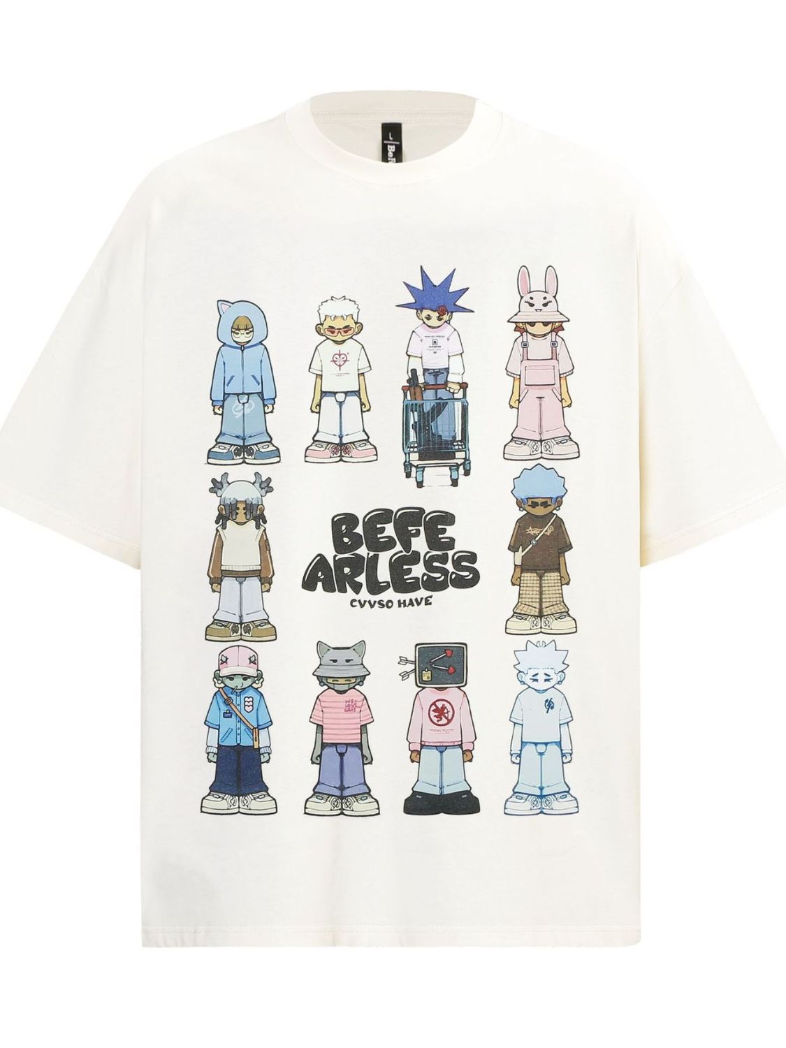 Men's Graphic Round Neck Short Sleeve T-Shirt