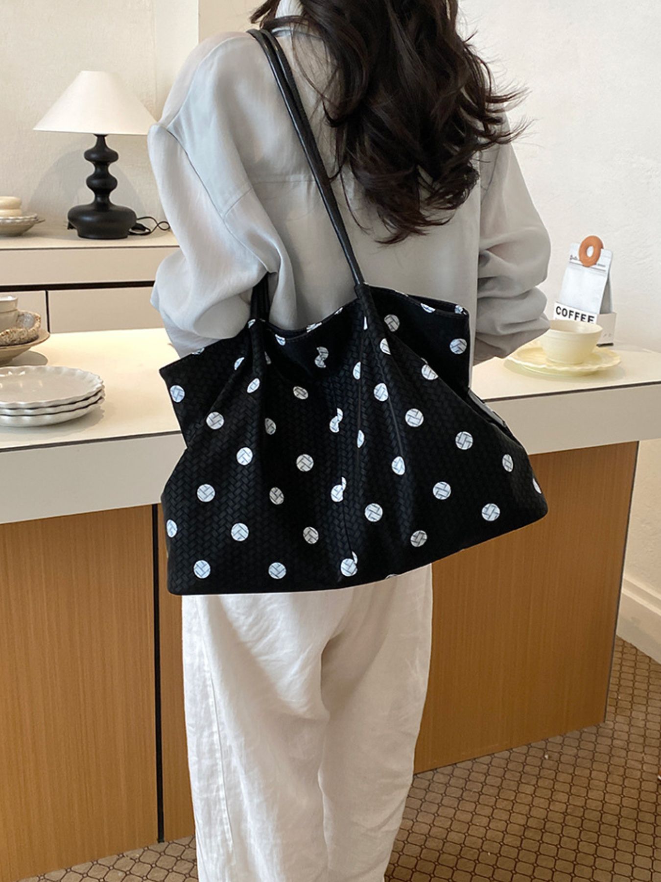 Polka Dot Shoulder Bag 3