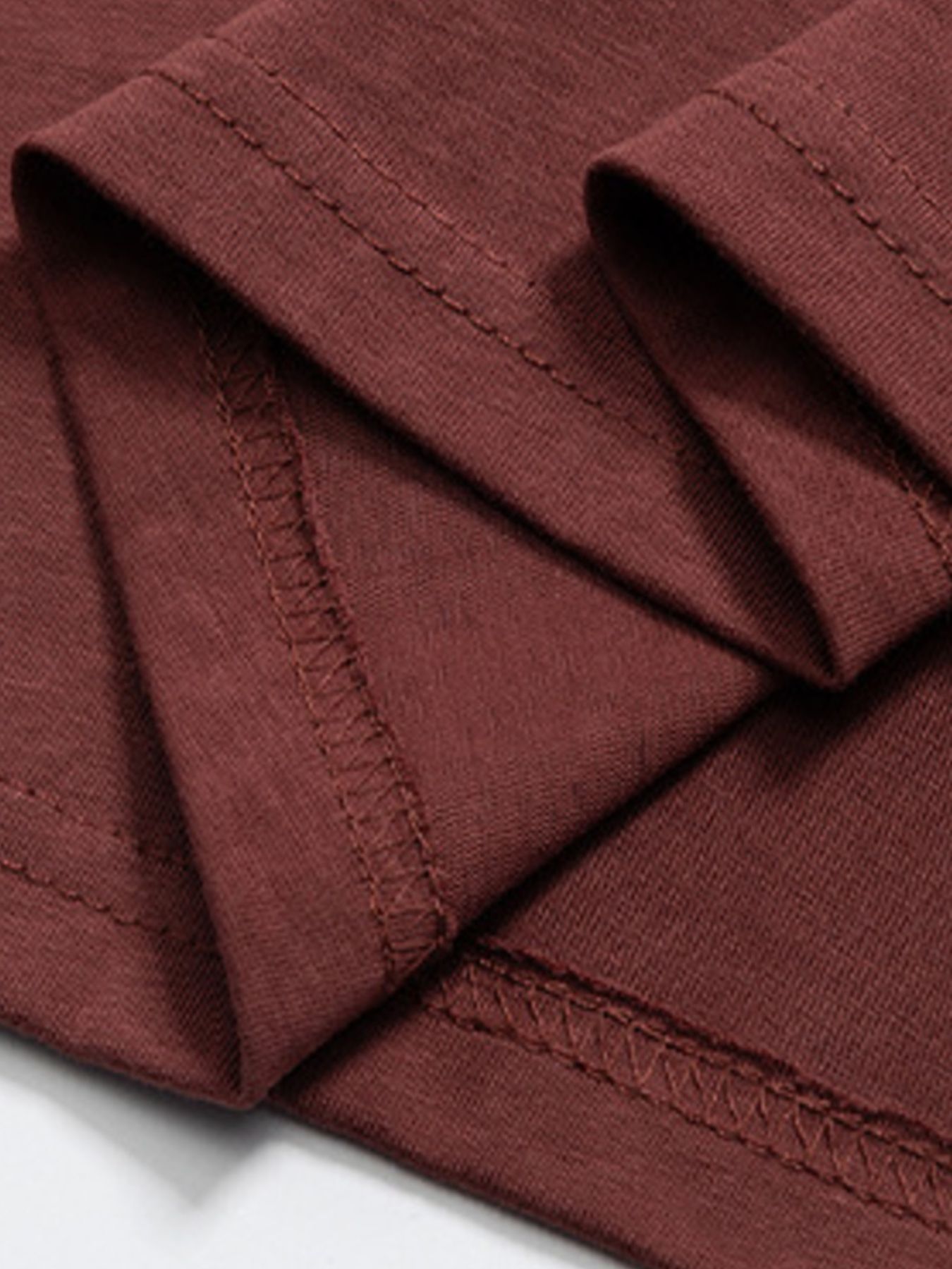 Men's Vintage Style Photo Print Contrast Sleeve T-Shirt