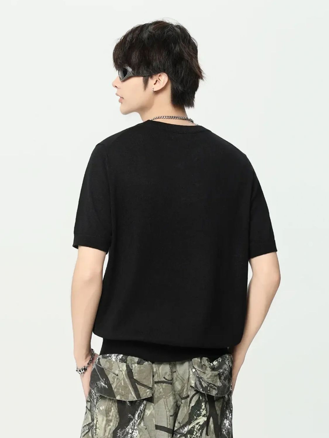 Men's Round Neck Short Sleeve T-Shirt