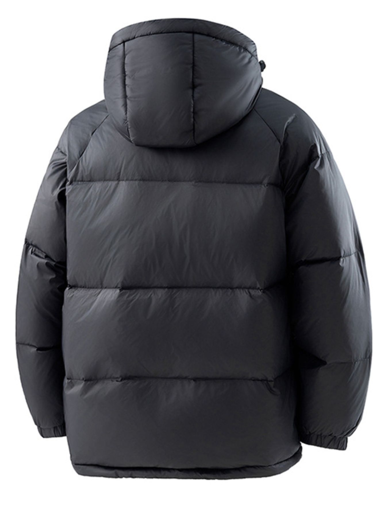 Men's Full Size Padded Hooded Puffer Jacket Plus Size