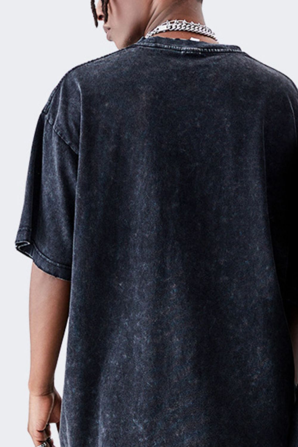 Men's Graphic Round Neck Short Sleeve T-Shirt