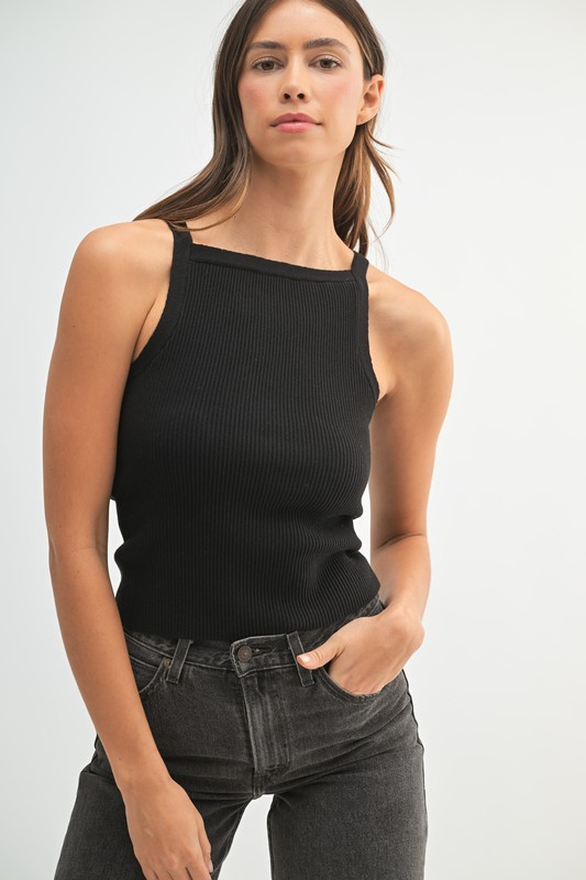 Ribbed Knit Tank