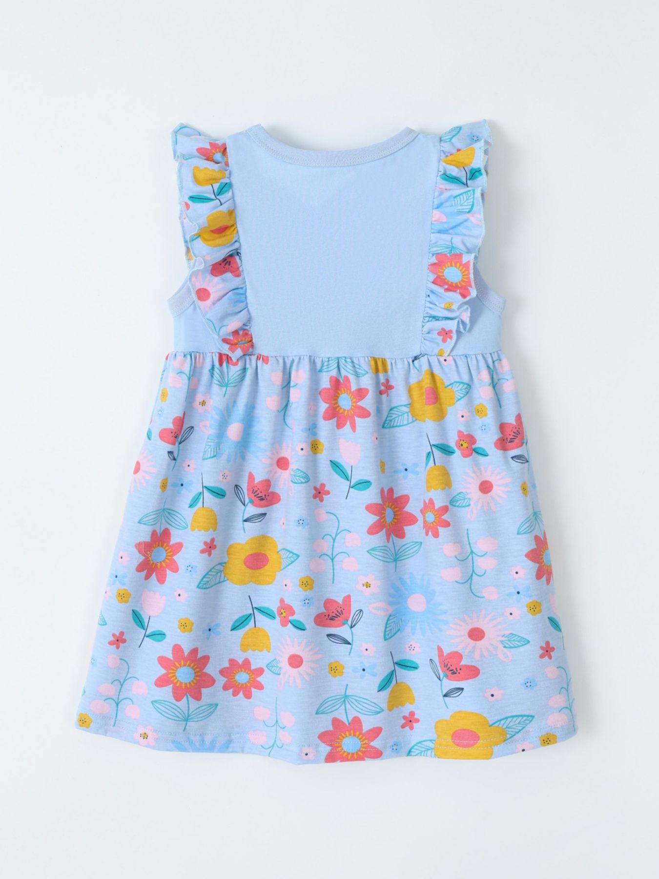 Children's Ruffled Floral Print Dress 5