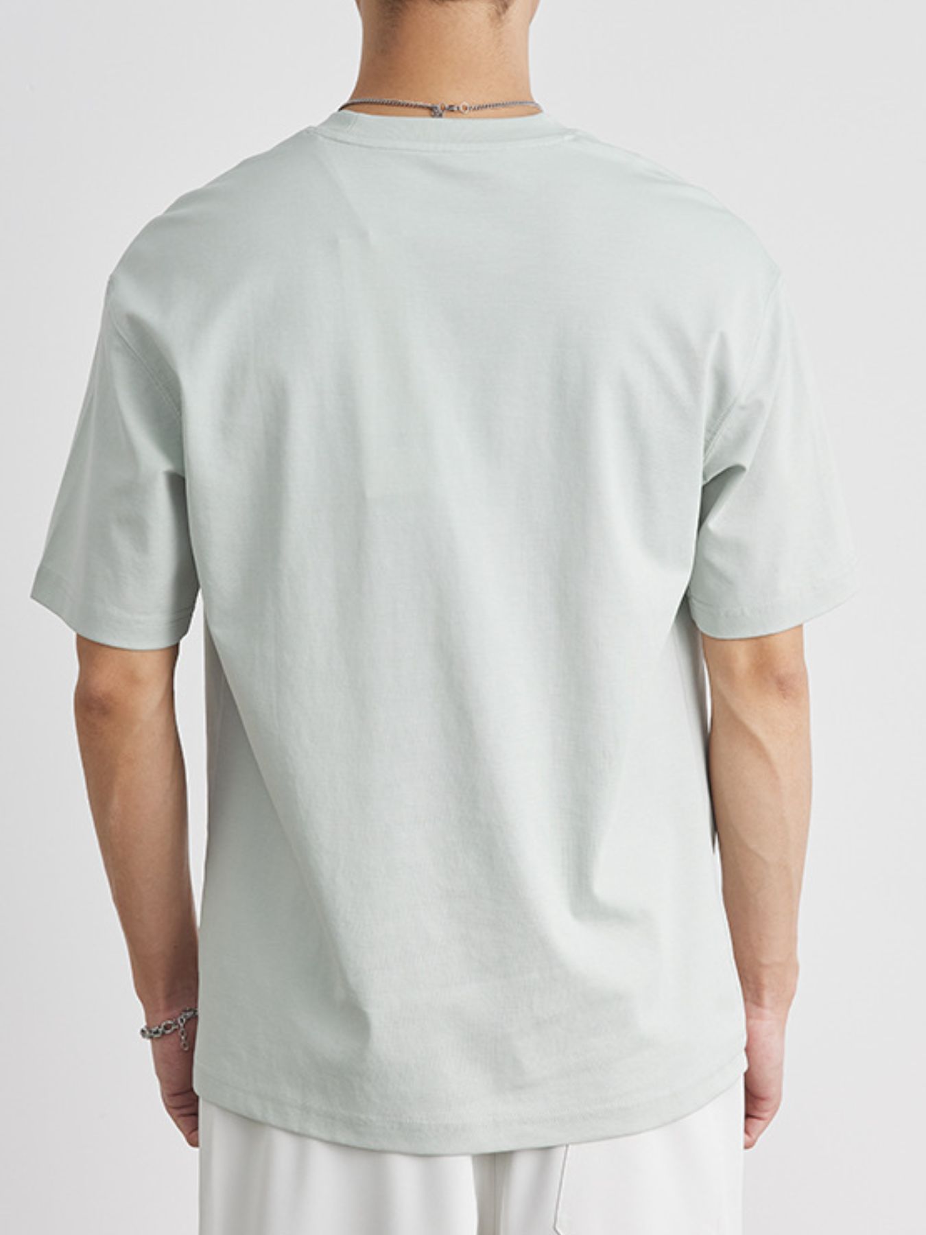 Men's Plus Size Round Neck Short Sleeve T-Shirt