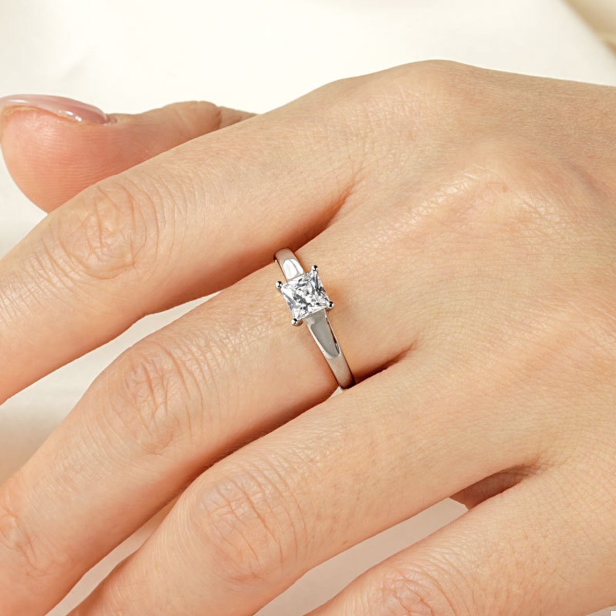 Silver-Plated Minimalist Ring