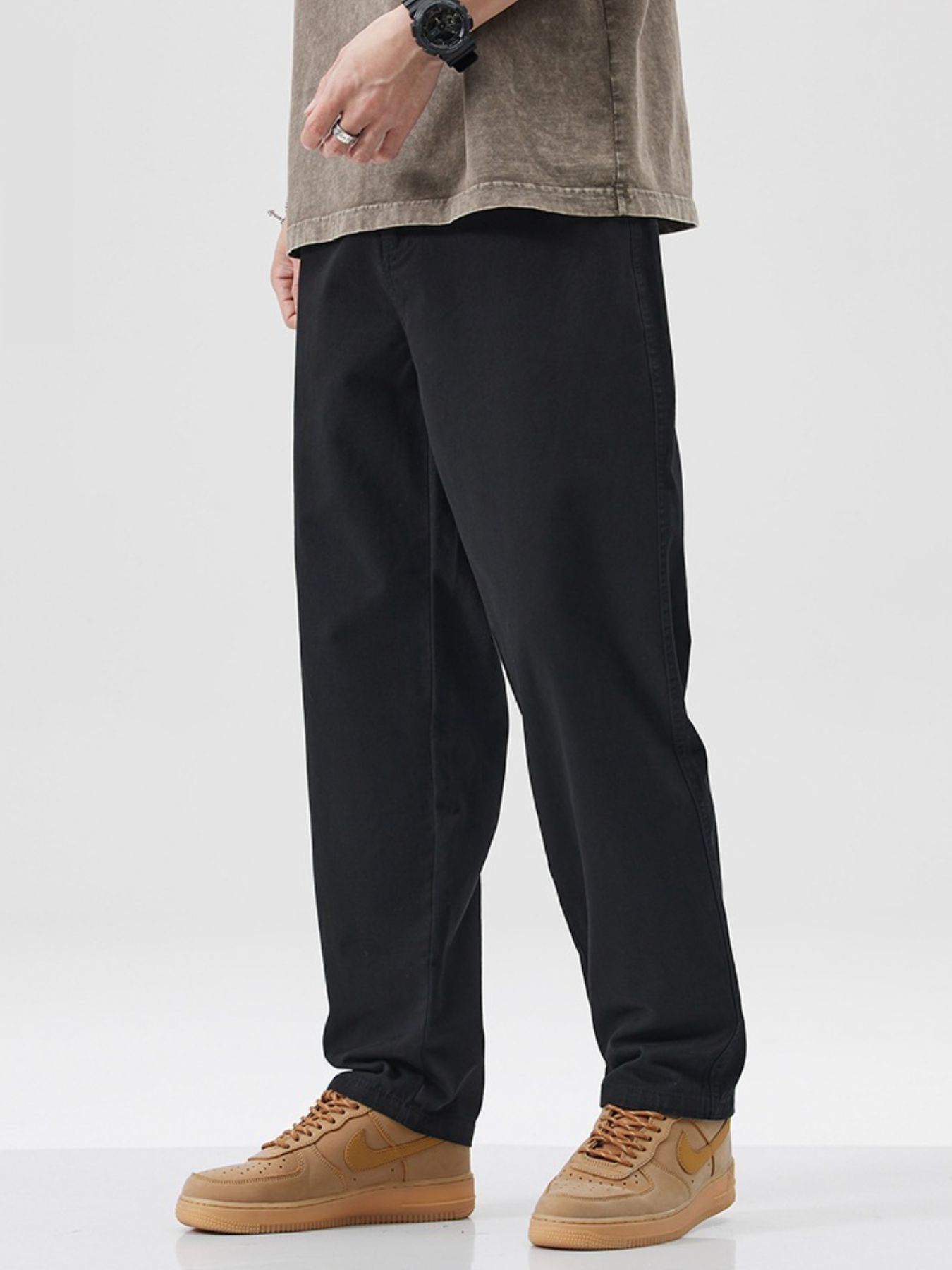 Men's Full Size Relaxed Fit Pants Plus Size