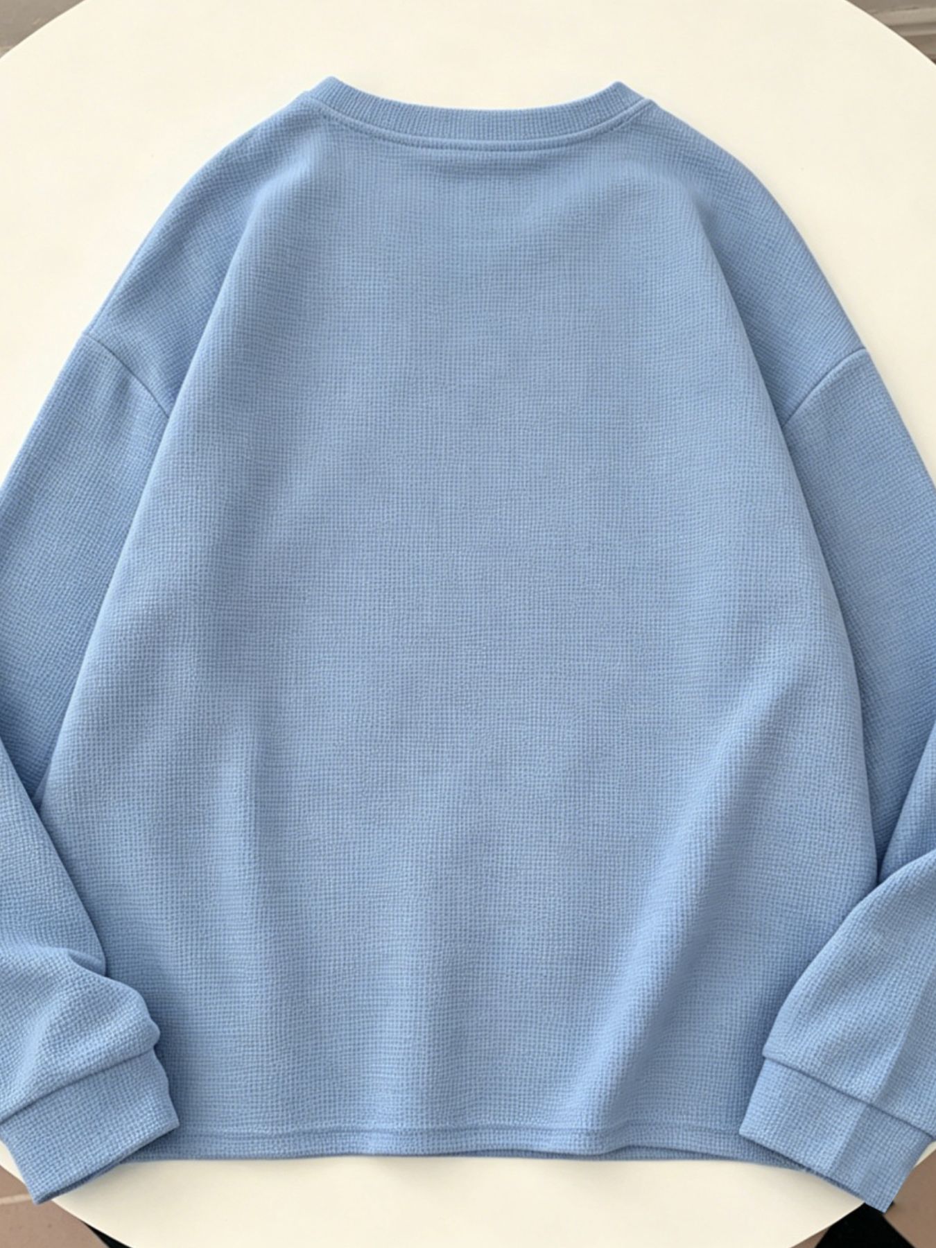 Crew Neck Long Sleeve Sweatshirt 2