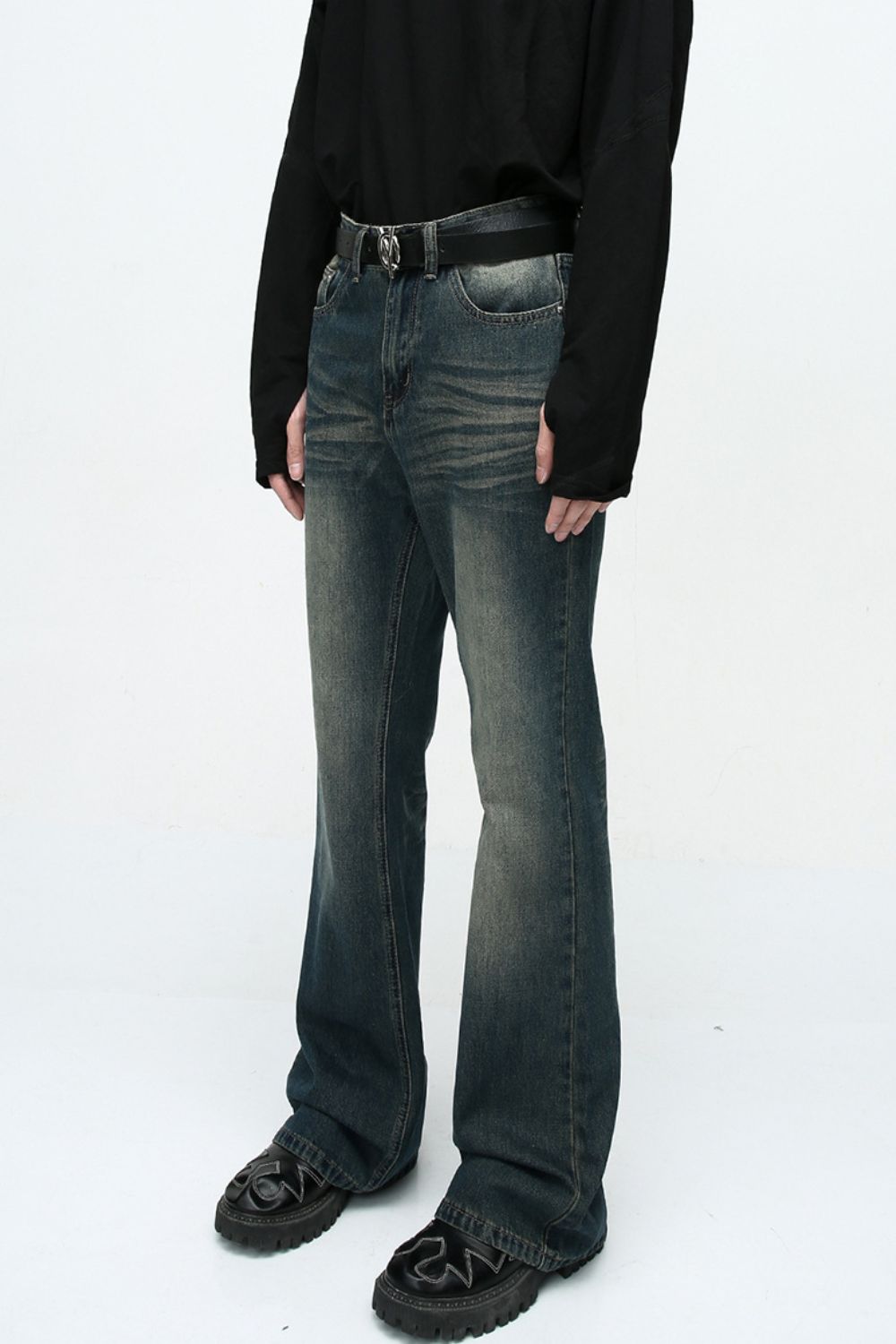 Bootcut Jeans with Pockets