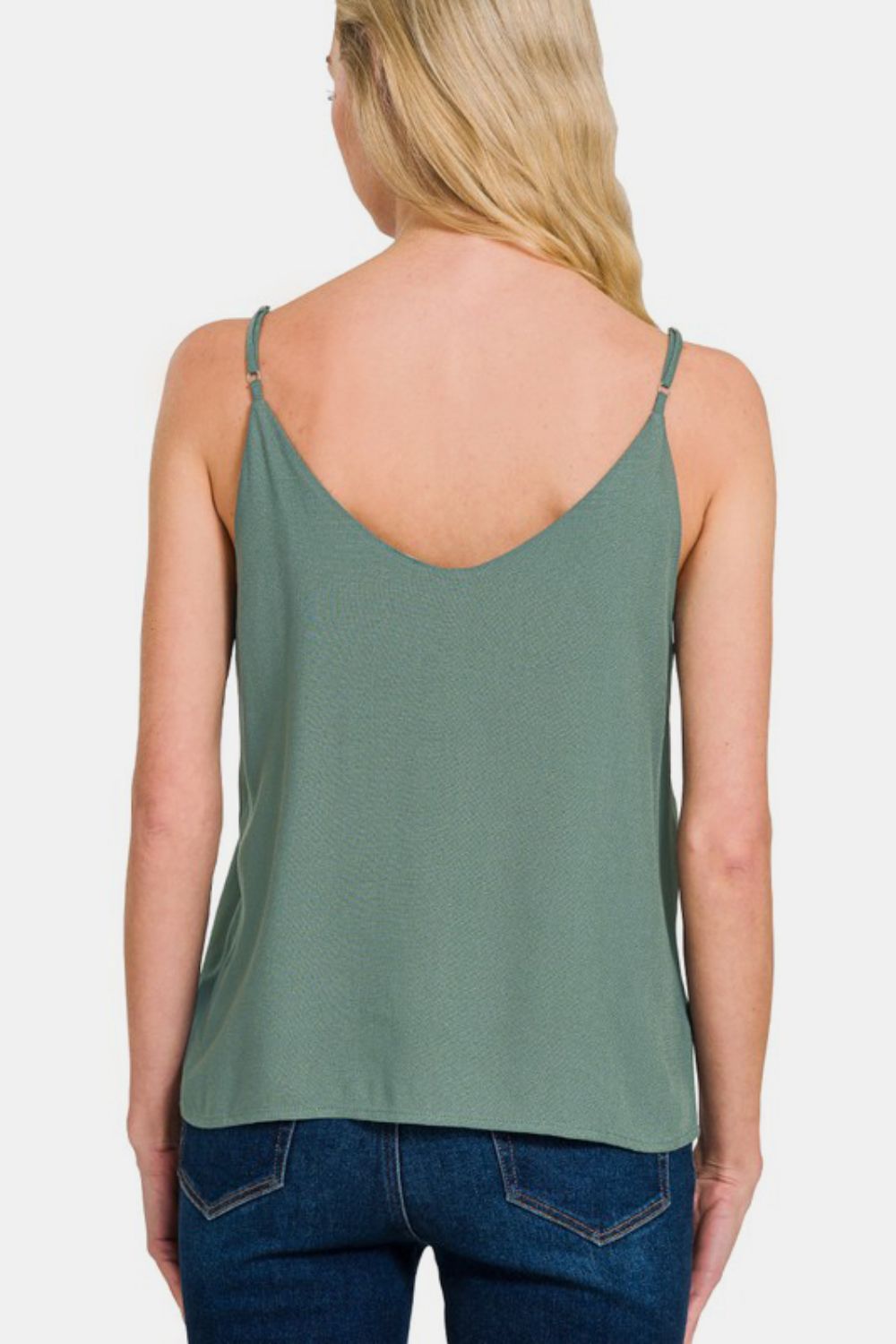 Two Layered Spaghetti Strap Cami