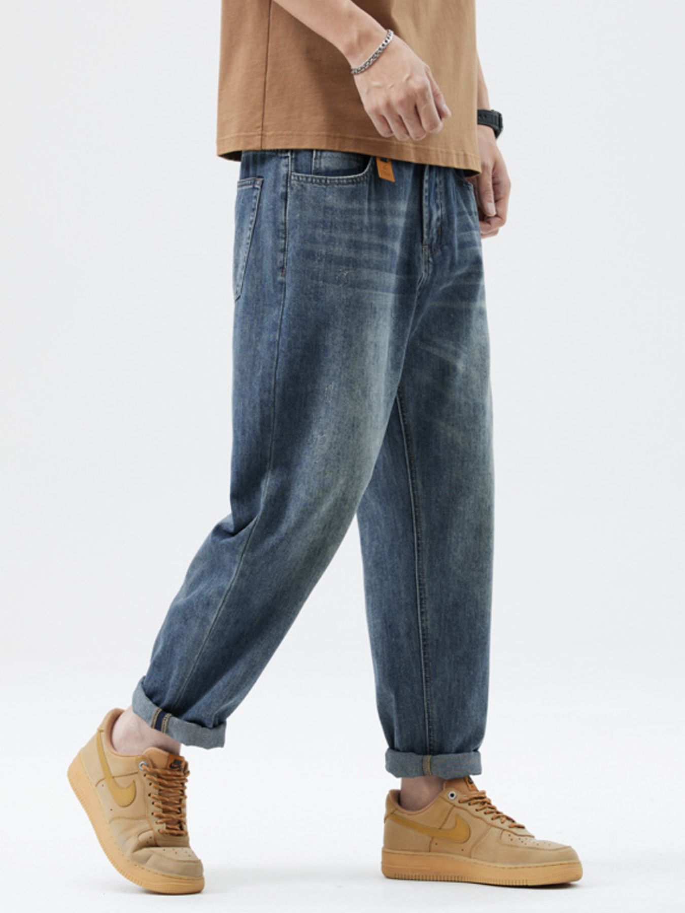 Men's Wash Relaxed Fit Jeans