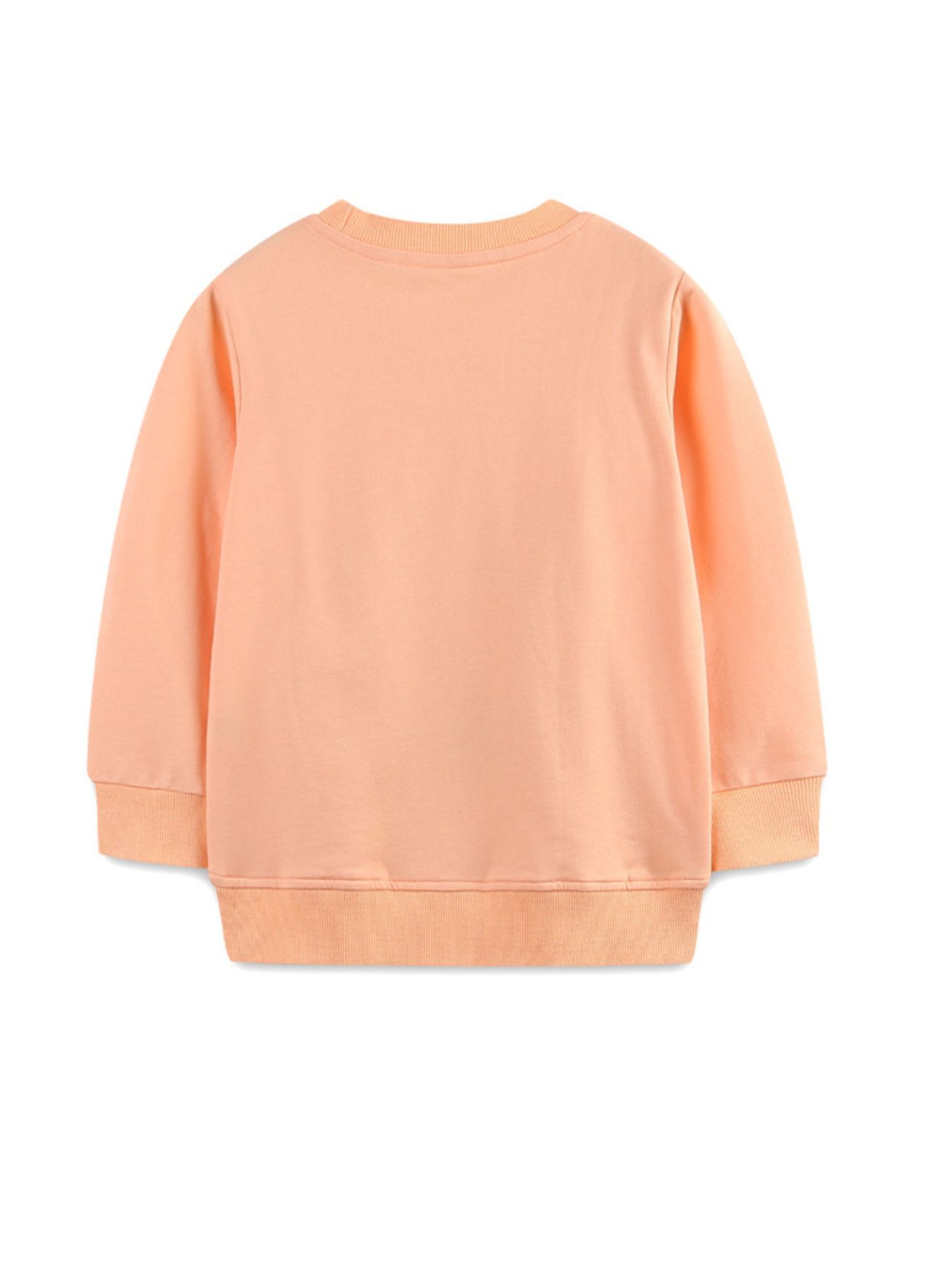 Children's Christmas Print Round Neck Sweatshirt